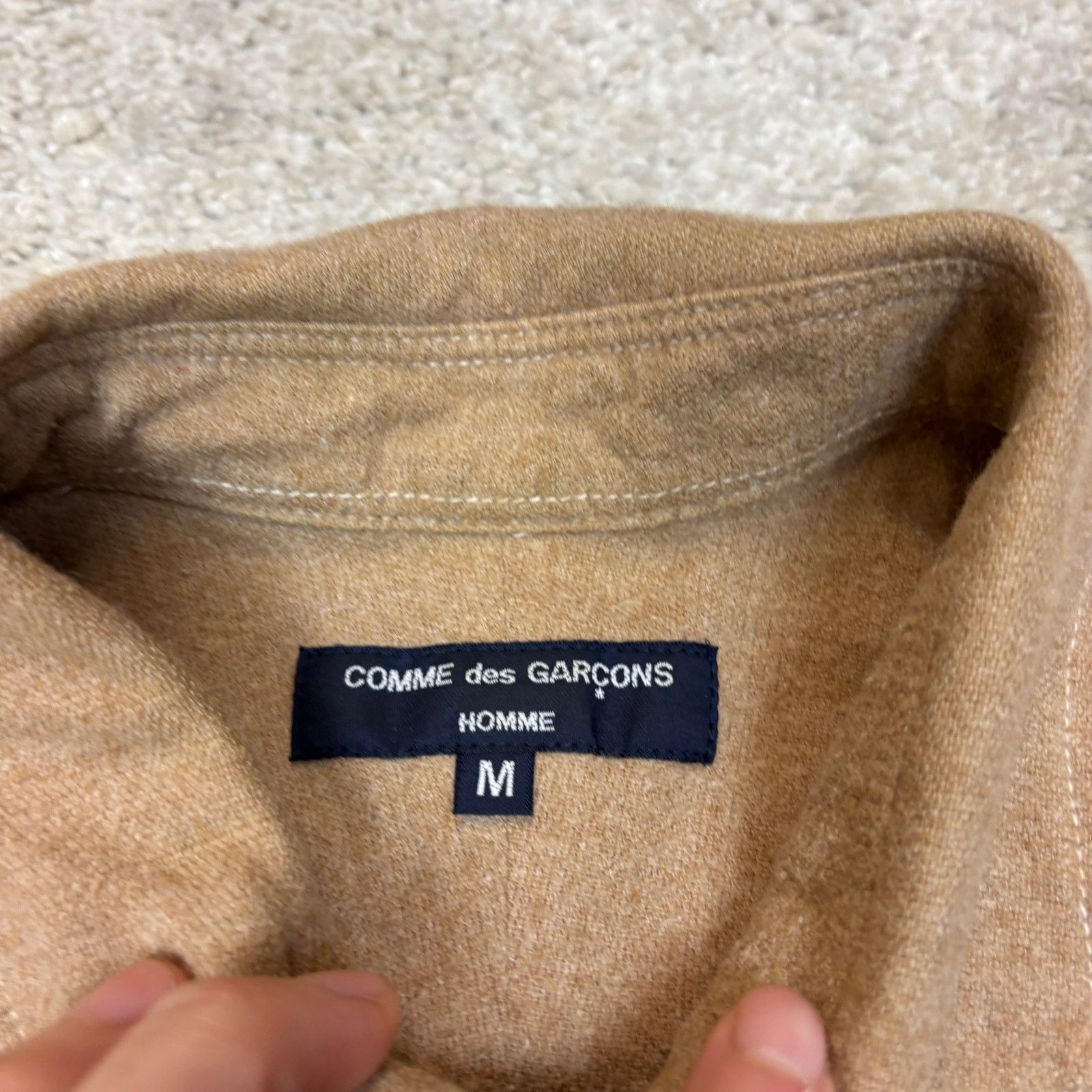 Comme des Garcons Comme des Garcons Homme Docking Flannel Button Up Men's M Size US M / EU 48-50 / 2 - 4 Thumbnail