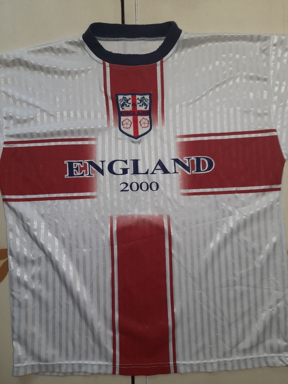 Vintage England Fans Jersey Euro 2000 Size US L / EU 52-54 / 3 - 6 Thumbnail