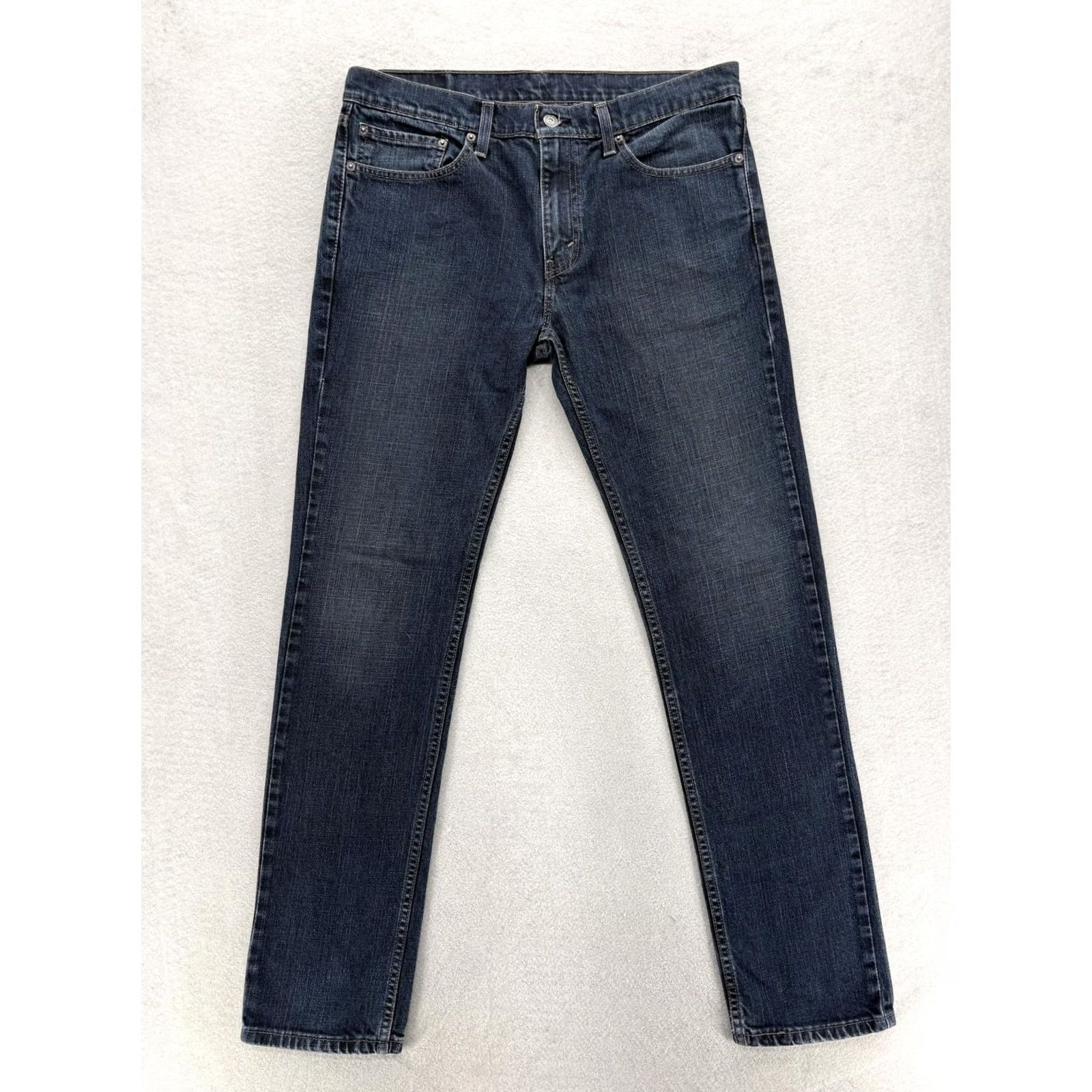 Levi's Levi's 511 Jeans Mens 34x34 Blue Medium Wash Slim Straight Denim Casual Pants Size US 34 / EU 50 - 2 Thumbnail