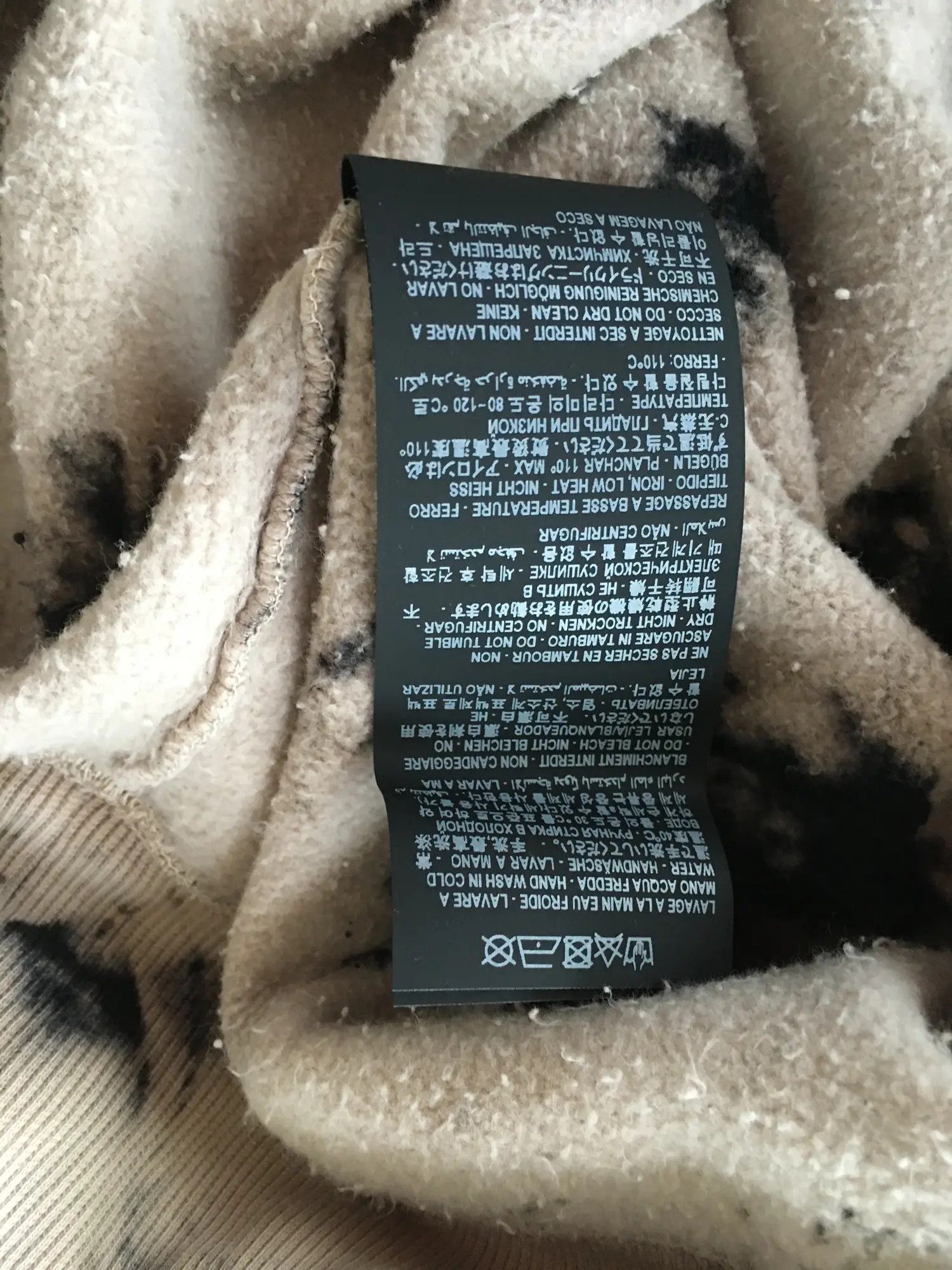 Saint Laurent Paris SS'21 Hoodie Tie-Dye Size US M / EU 48-50 / 2 - 8 Thumbnail