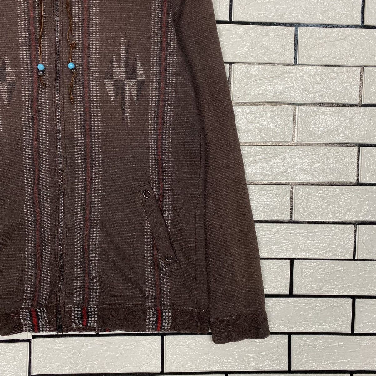 Japanese Brand 📌Herritage Stone Navajo Chimayo Zipper Hoodie Native Design Size US M / EU 48-50 / 2 - 6 Thumbnail