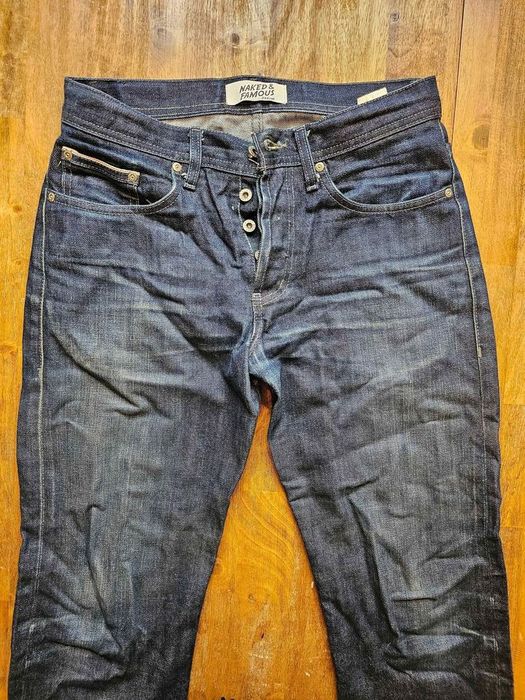 Naked & Famous Naked and Famous Denim Weird Guy (Tapered Fit) 30x32 Grailed
