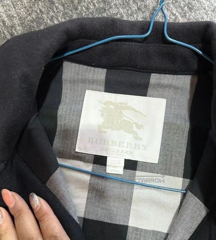 Burberry Burberry Black Wool Short Coat for Women. Size L / US 10 / IT 46 - 3 Thumbnail