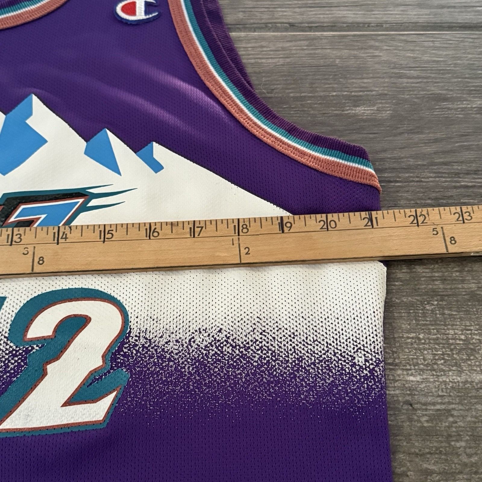 Champion VTG CHAMPION UTAH JAZZ JOHN STOCKTON PURPLE BASKETBALL JERSE Size US L / EU 52-54 / 3 - 3 Thumbnail