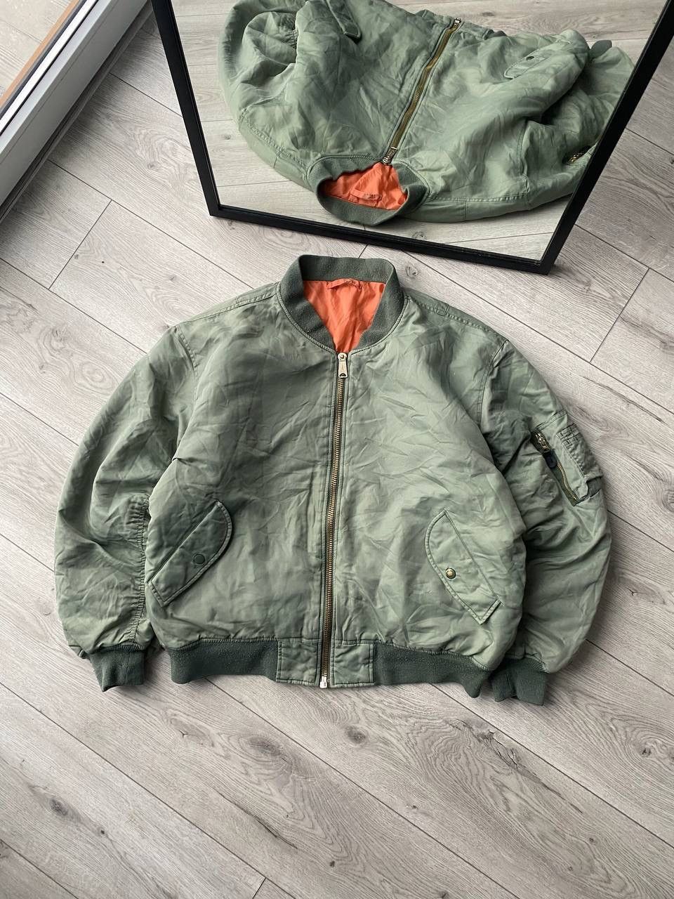 Vintage Vintage MA-1 Flyers Bomber Made in USA Jacket L Size US L / EU 52-54 / 3 - 4 Thumbnail