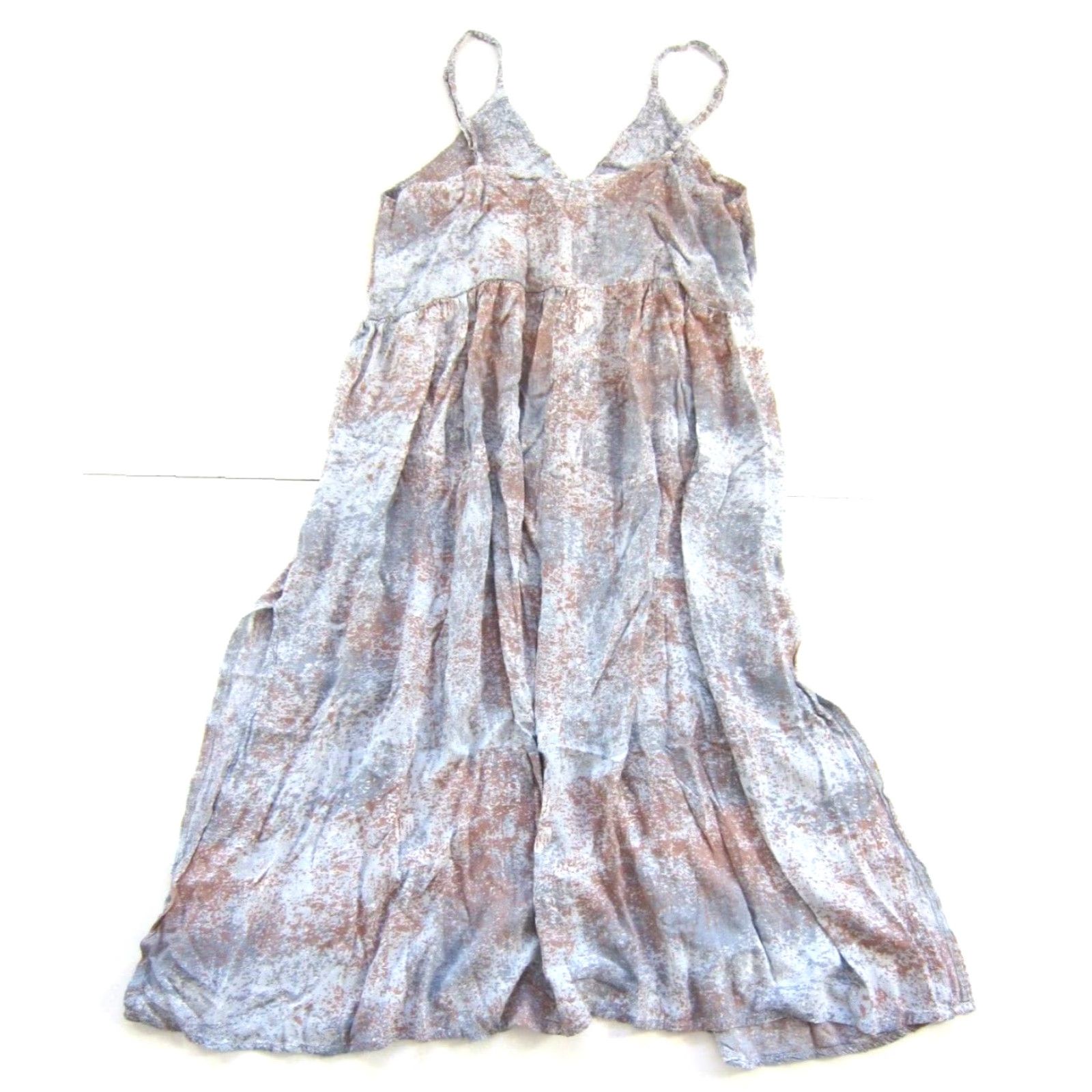Vintage Japna Goa Beachwear Midi Maxi Dress Small Pink Rayon Slip Sun Dress Women's Size S / US 4 / IT 40 - 2 Thumbnail