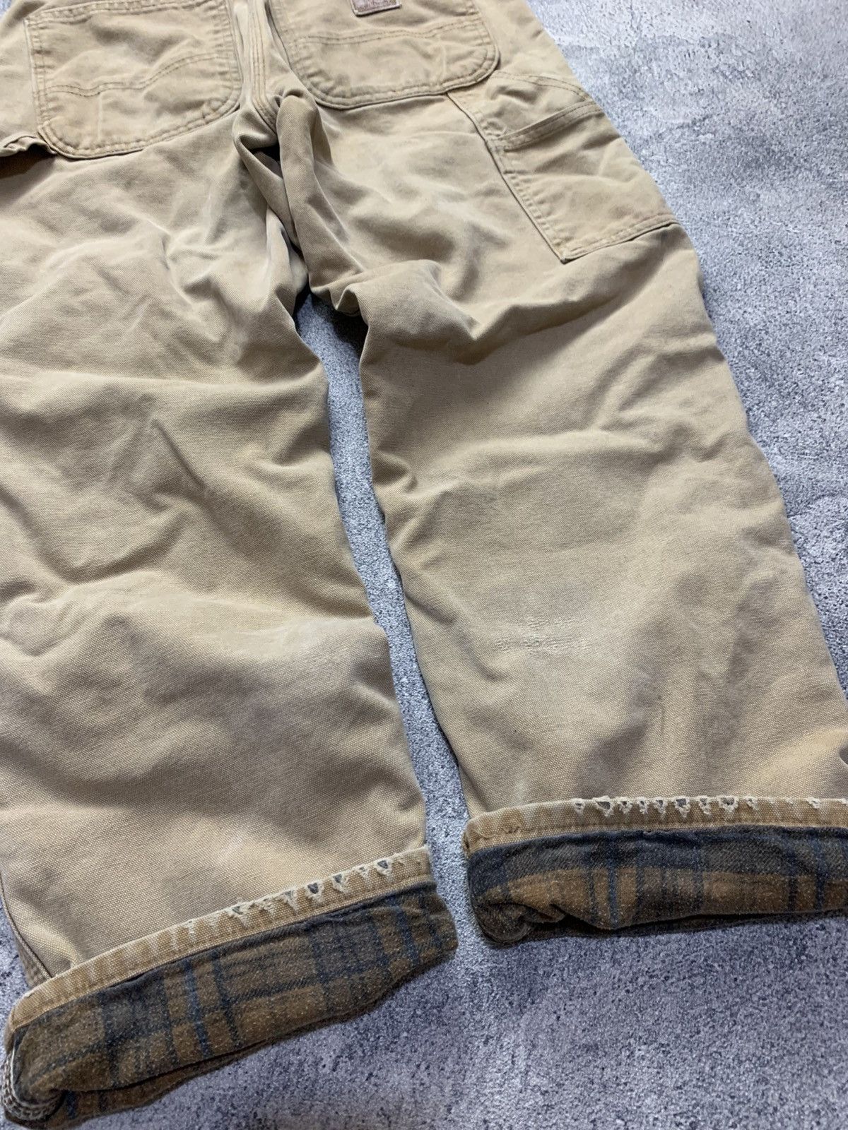 Carhartt 🐍SOLD🐍 Vintage Carhartt Blanked Lined Carpenter Work Pants Size US 30 / EU 46 - 7 Thumbnail