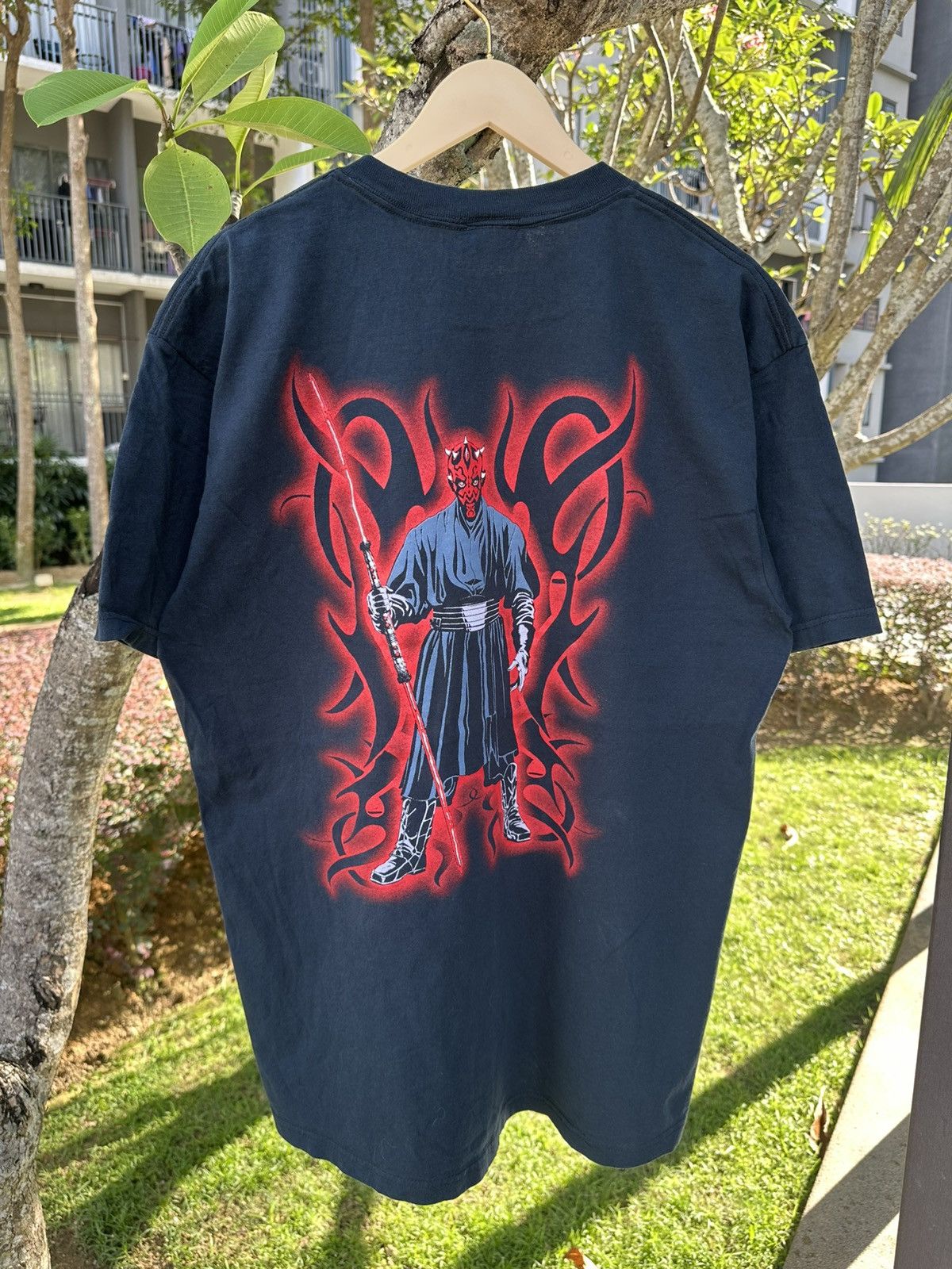 Star Wars Vintage 90’s Star Wars Darth Maul Movie Villain Movie USA Size US L / EU 52-54 / 3 - 2 Thumbnail