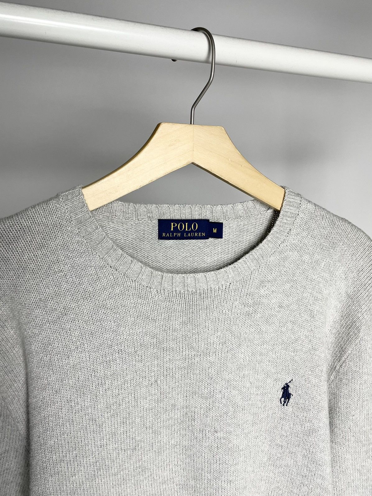Polo Ralph Lauren Polo by Ralph Lauren ( Size M ) Vintage Beige Knit Sweater Size US M / EU 48-50 / 2 - 4 Thumbnail