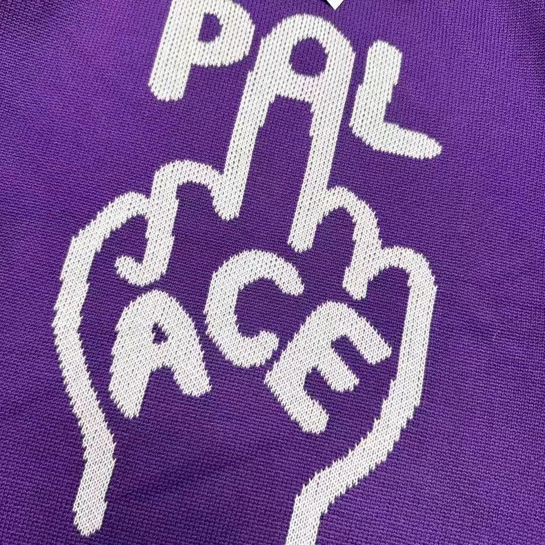 Palace PALACE Finger Up Knit Crew Neck Sweater. Q7 Size US L / EU 52-54 / 3 - 2 Thumbnail
