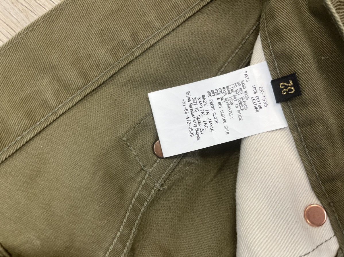Kapital Kapital Bone Pants Green Size US 32 / EU 48 - 2 Thumbnail
