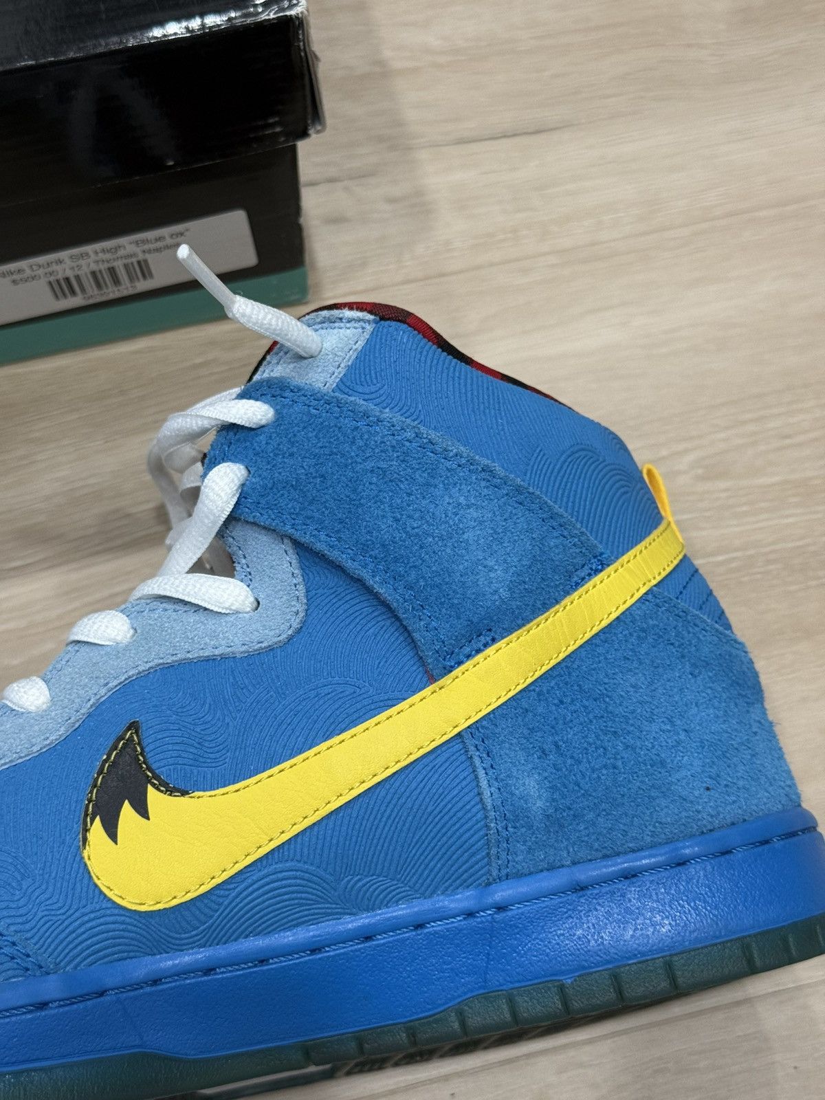 Nike Nike SB Dunk High Familia Blue Ox Sneakers Size US 12 / EU 45 - 9 Thumbnail