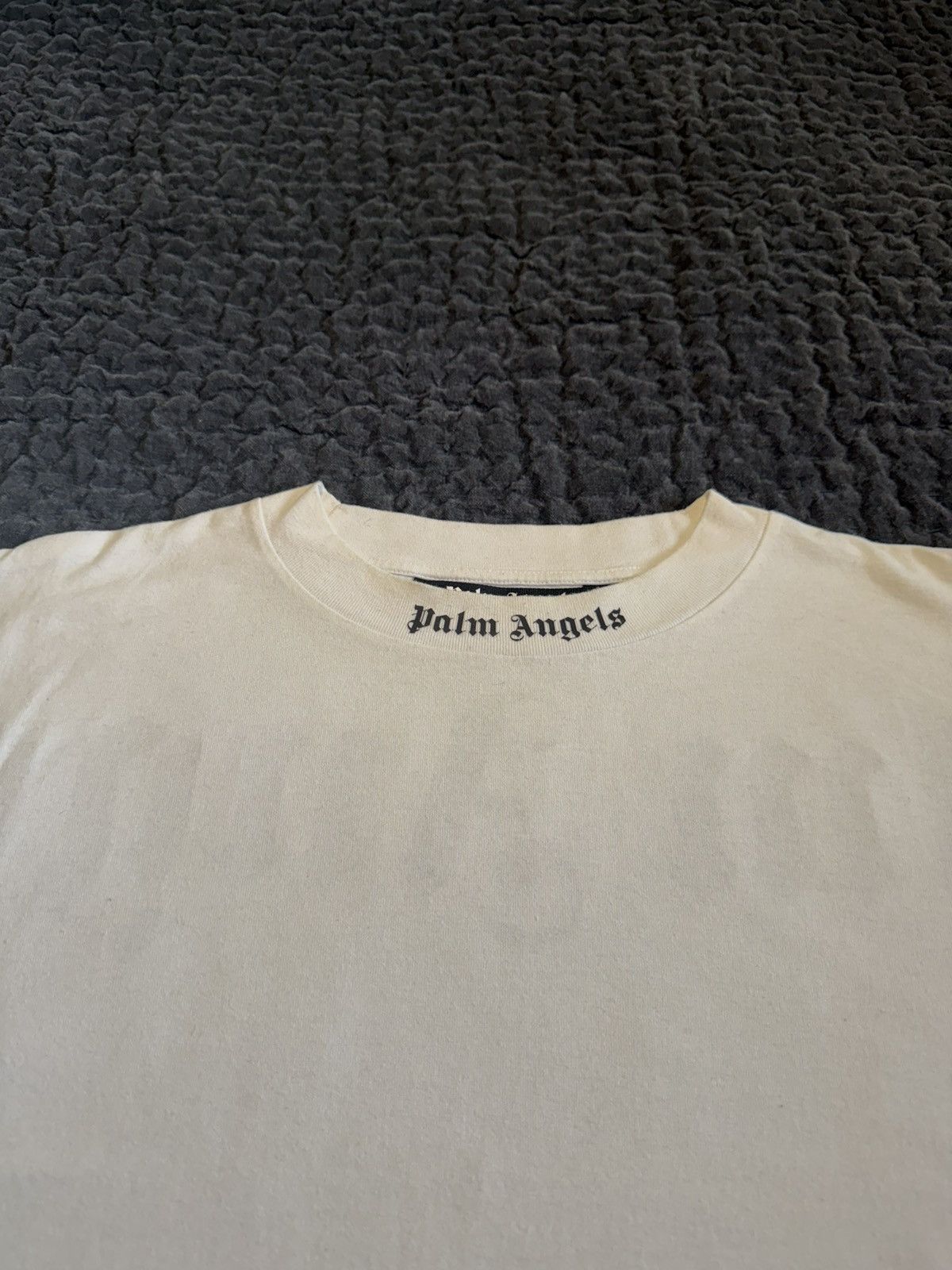 Palm Angels Palm Angels Classic Logo Over Tee - White/Black - Size XXXL Size US XXL / EU 58 / 5 - 5 Thumbnail