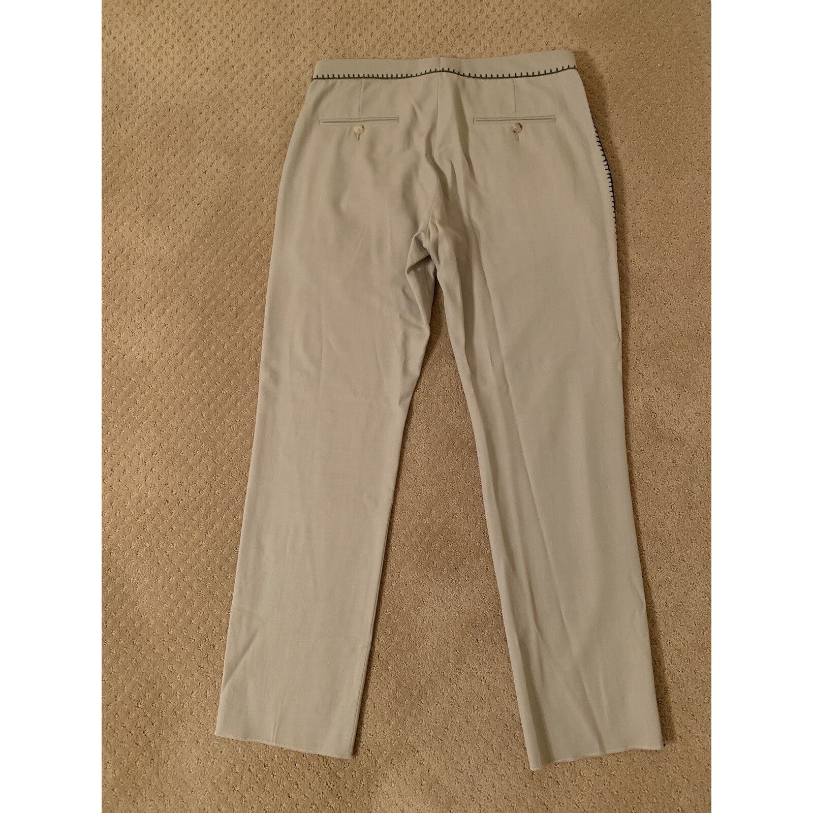 Acne Studios Acne Studios Beige Billan C Fluid Trousers 50 Size US 34 / EU 50 - 11 Thumbnail