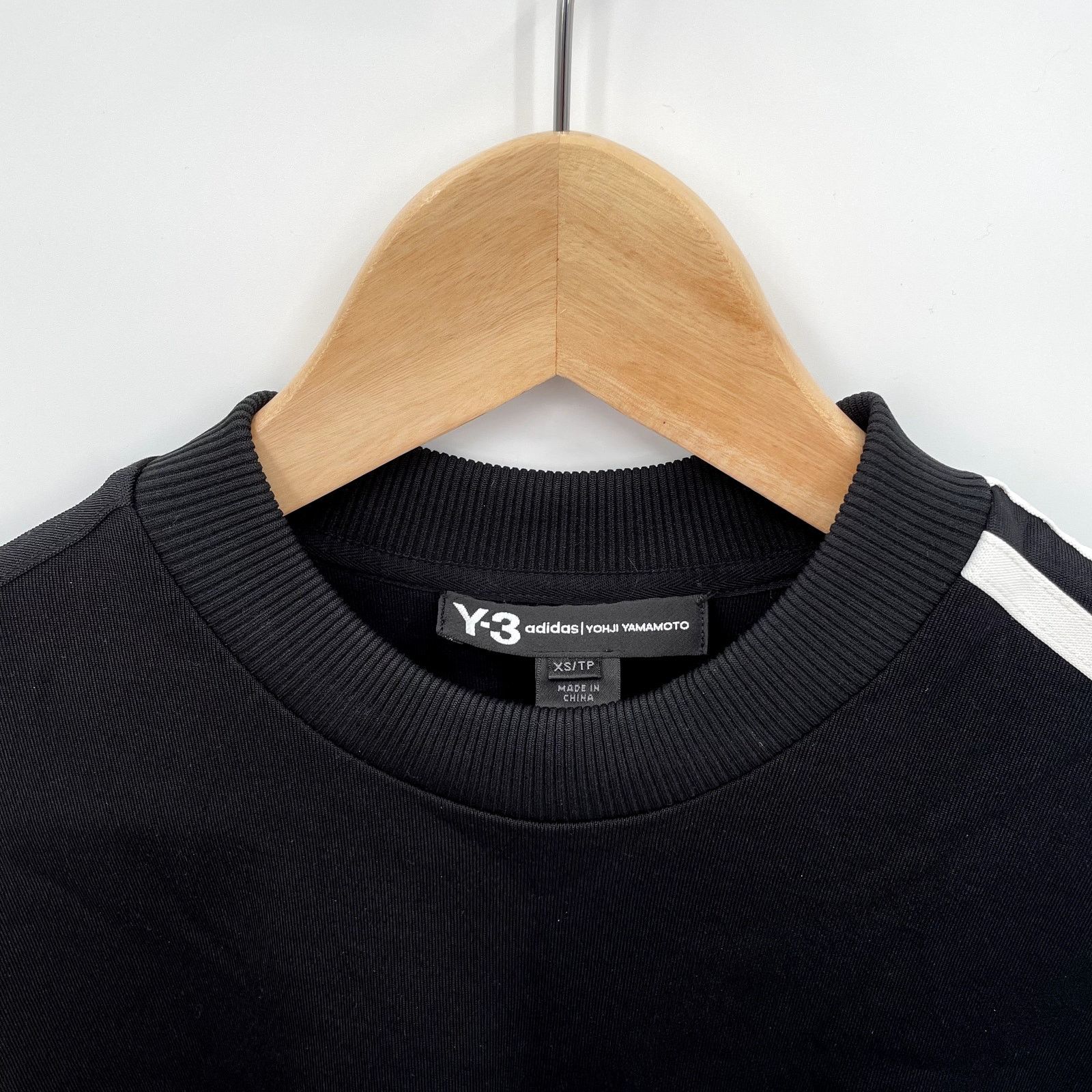 Yohji Yamamoto Adidas x Yohji Yamamoto | 3 Stripe S/S Sweatshirt // XS Size US XS / EU 42 / 0 - 5 Thumbnail