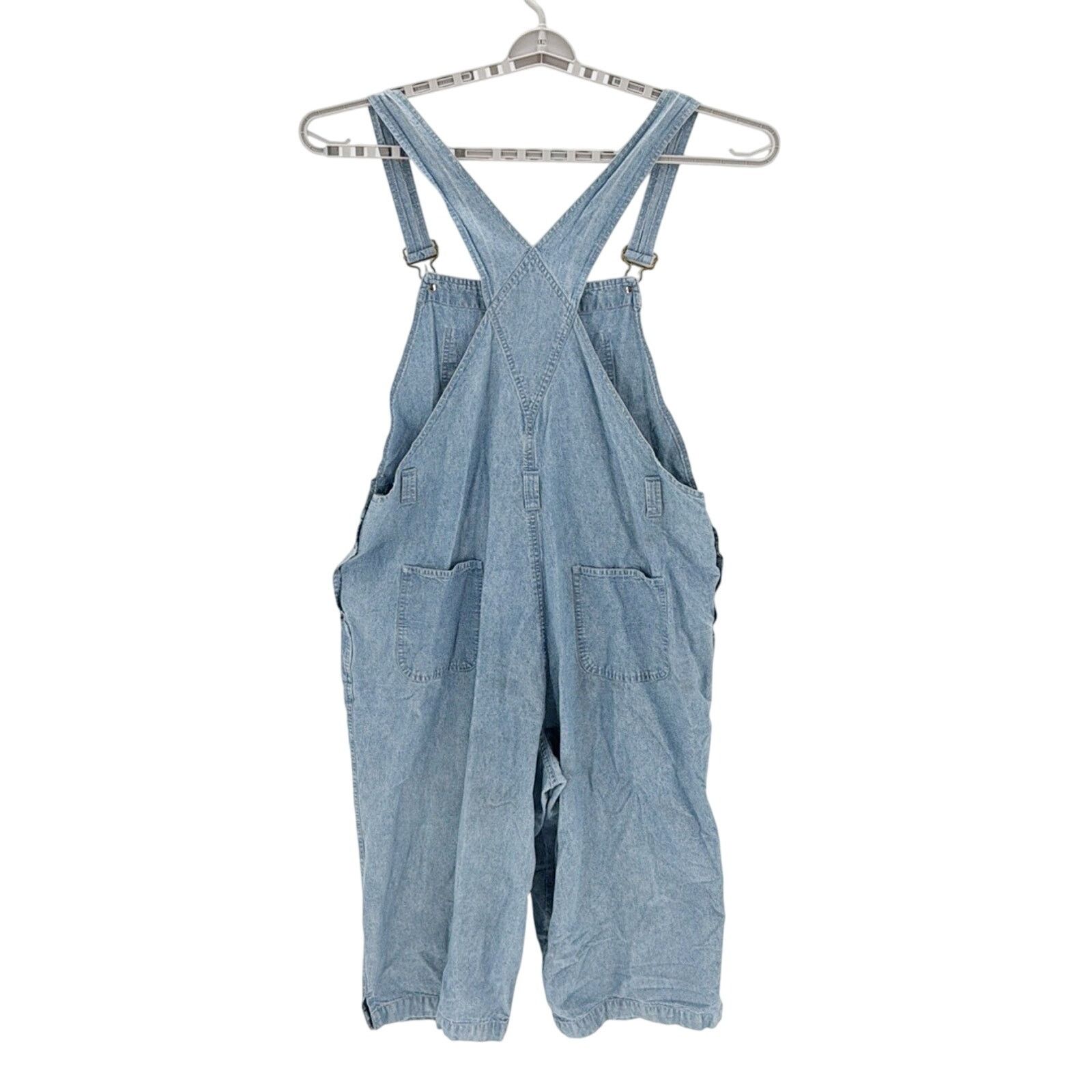 Shaver Lake Vintage Shaver Lake lightweight denim overalls cropped XL Size 38" / US 16 / IT 52 - 2 Thumbnail