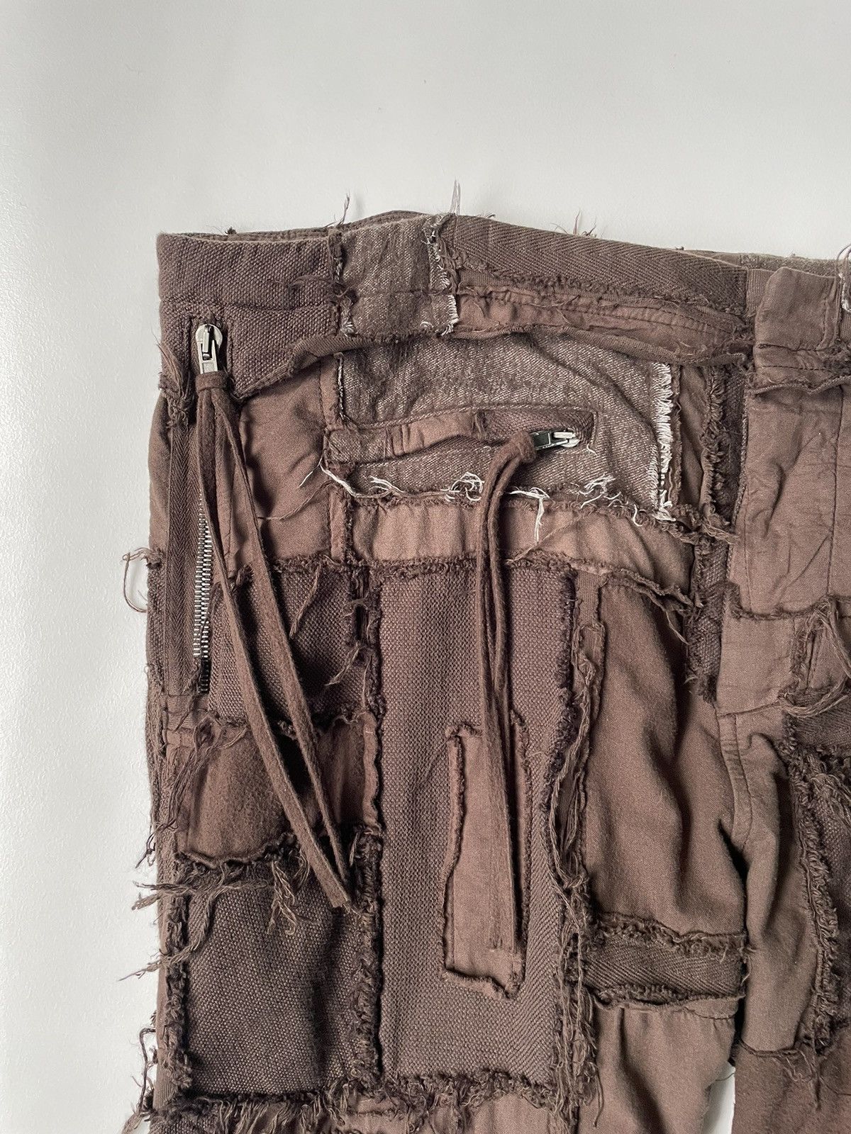 Haider Ackermann S/S 16 ‘Scab’ Patchwork Cotton Sweatpants Size US 36 / EU 52 - 2 Thumbnail