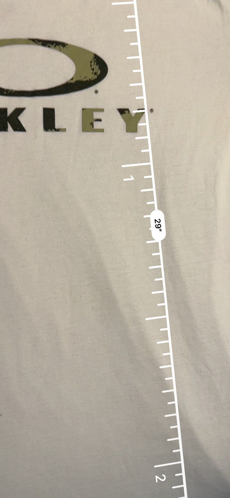 Oakley Classic Oakley camo logo white tee Size US M / EU 48-50 / 2 - 5 Thumbnail
