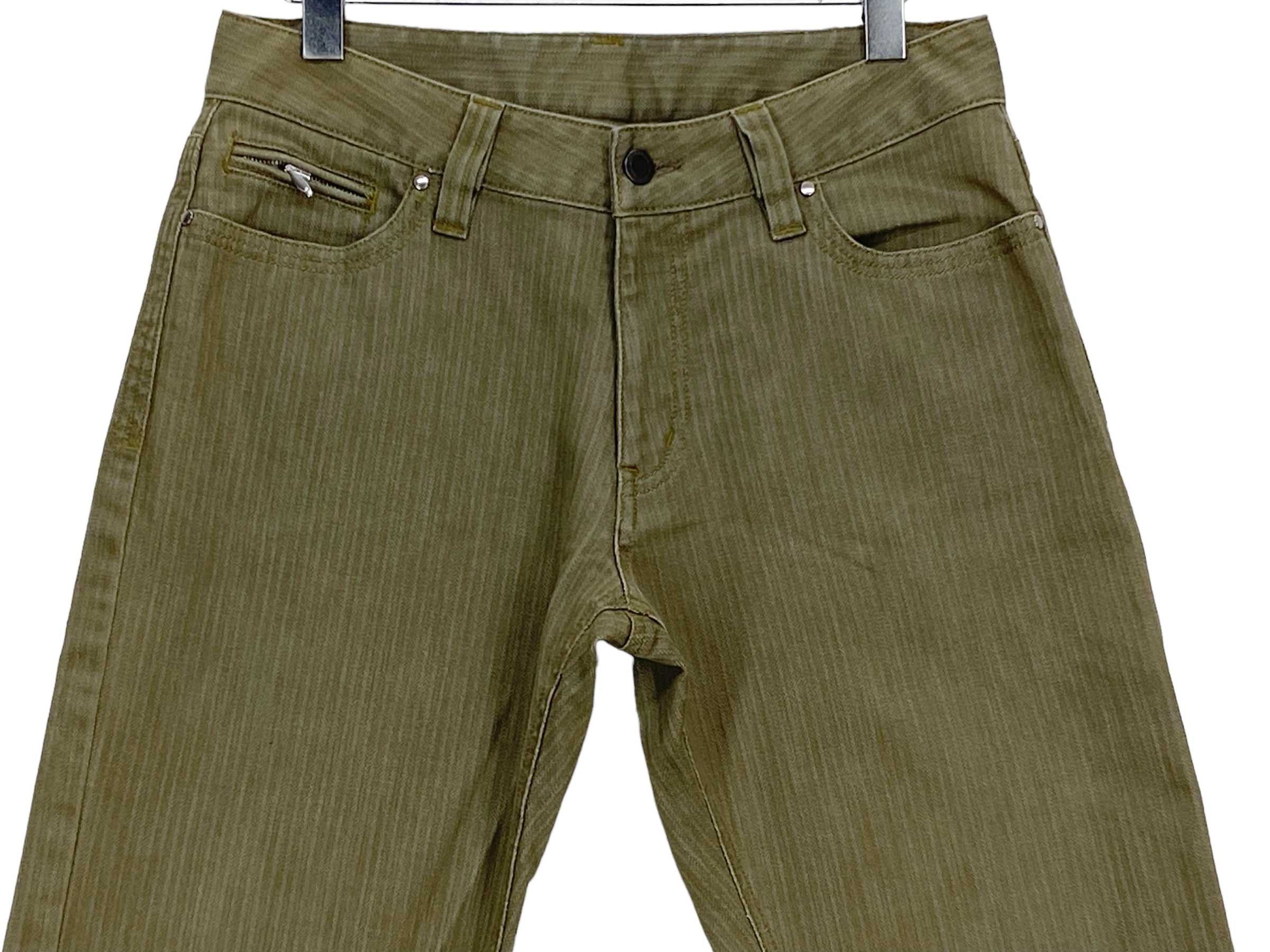 Japanese Brand Intermezzo Jeans Stripes Hickory Jeans Size US 31 - 3 Thumbnail