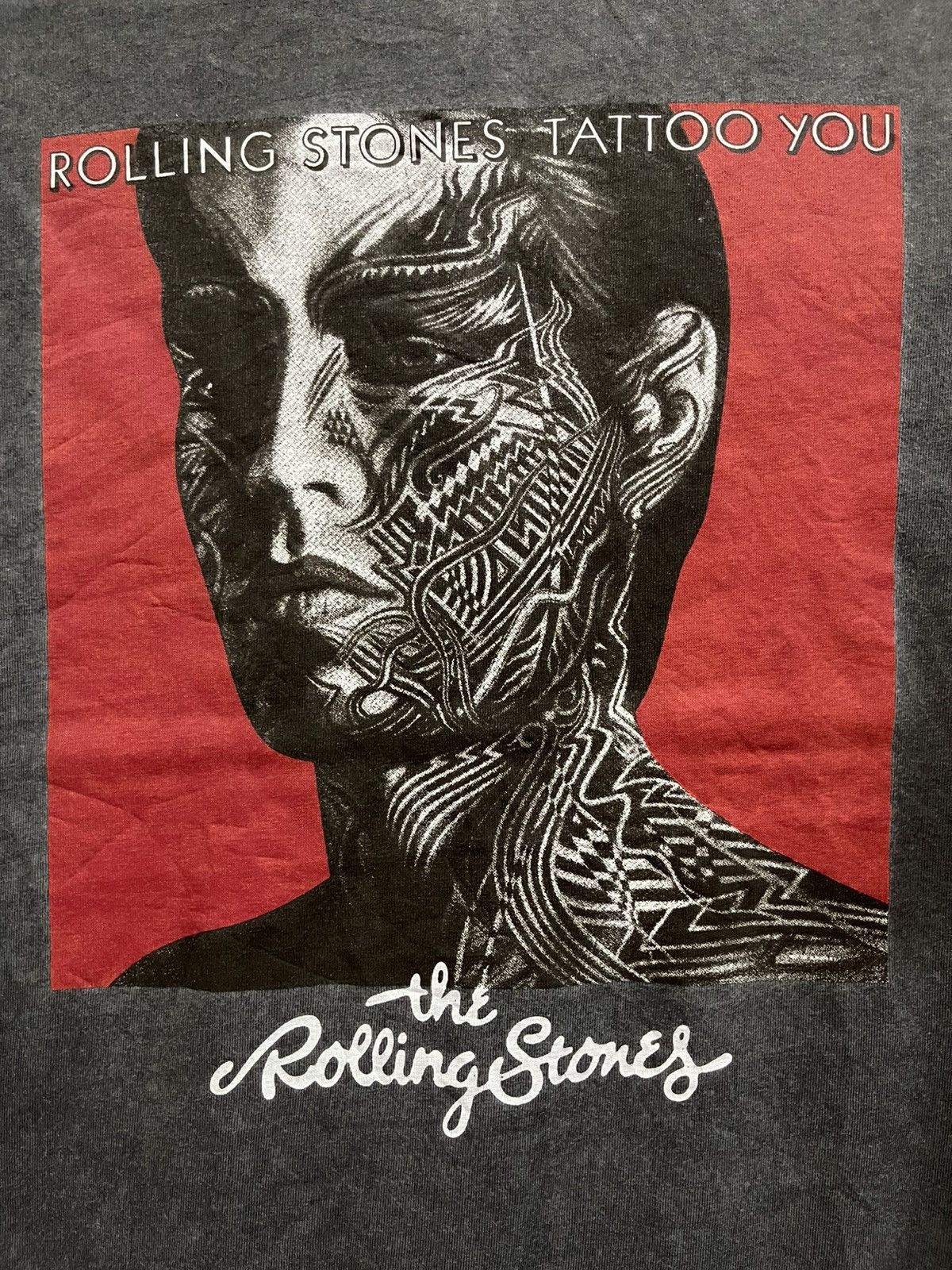 Band Tees The Rolling Stones Album Tattoo You Acid Wash Tees🔥🔥🔥 Size US XL / EU 56 / 4 - 2 Thumbnail