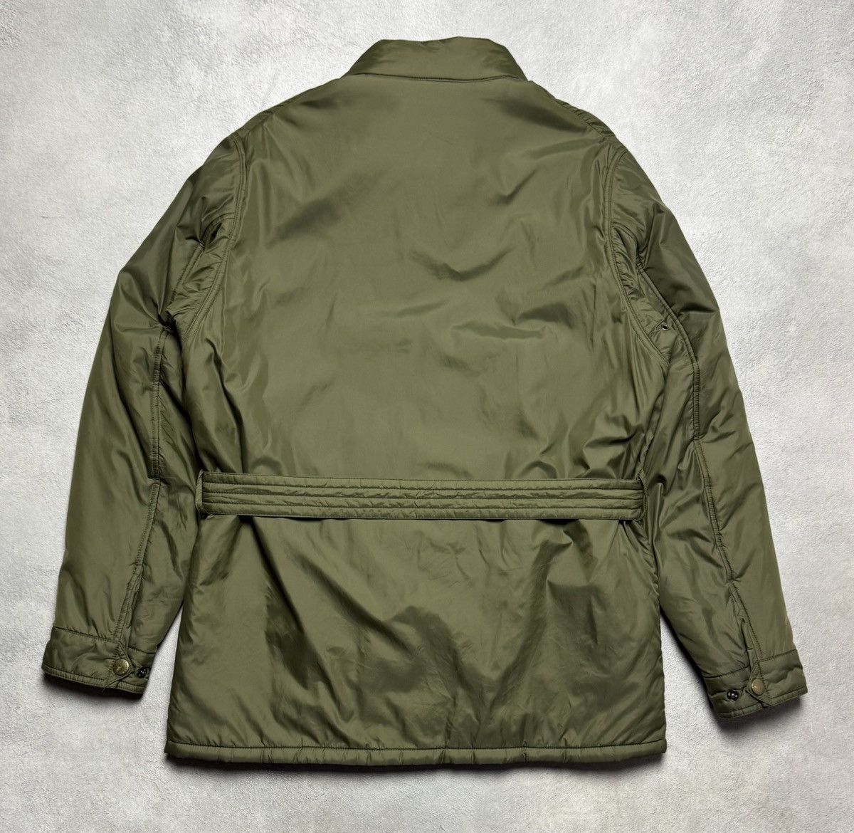 Barbour Barbour International Belted Quilted Jacket Logo Biker Size US M / EU 48-50 / 2 - 2 Thumbnail