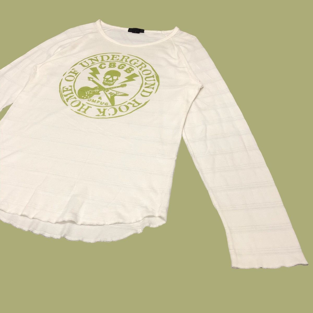 Seditionaries × Vintage Vtg CBGB Longsleeve Tshirt Punkrock Rock N Roll Ramones Size US M / EU 48-50 / 2 - 6 Thumbnail