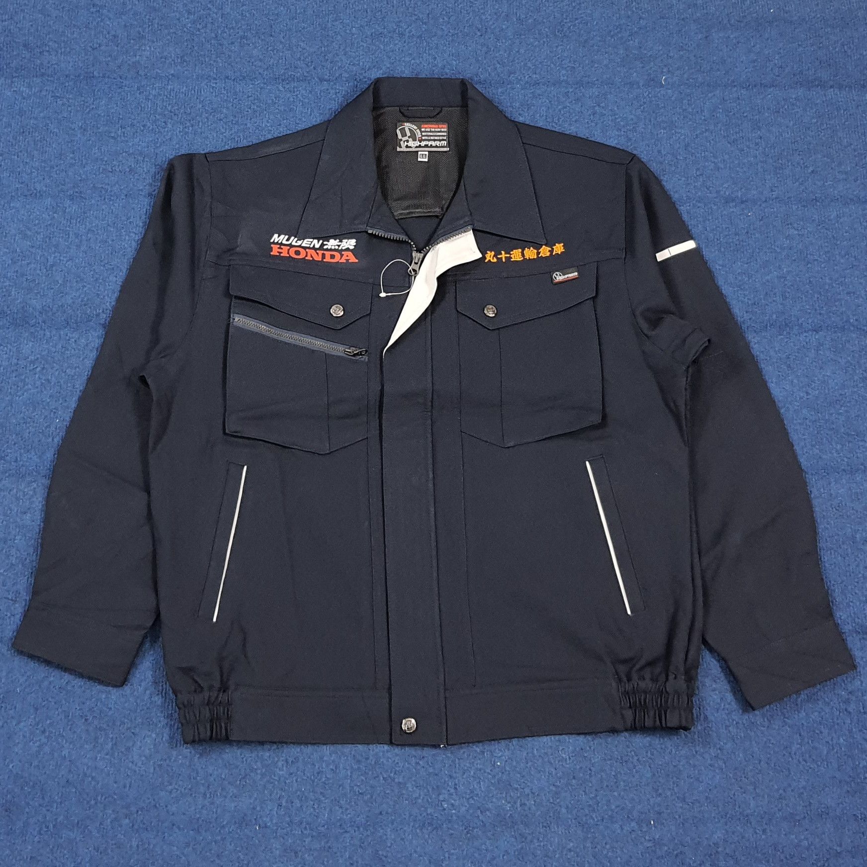 Japanese Brand Vintage Mugen Honda Japan Racing Custom Logo Jacket C296N18 Size US L / EU 52-54 / 3 - 3 Thumbnail