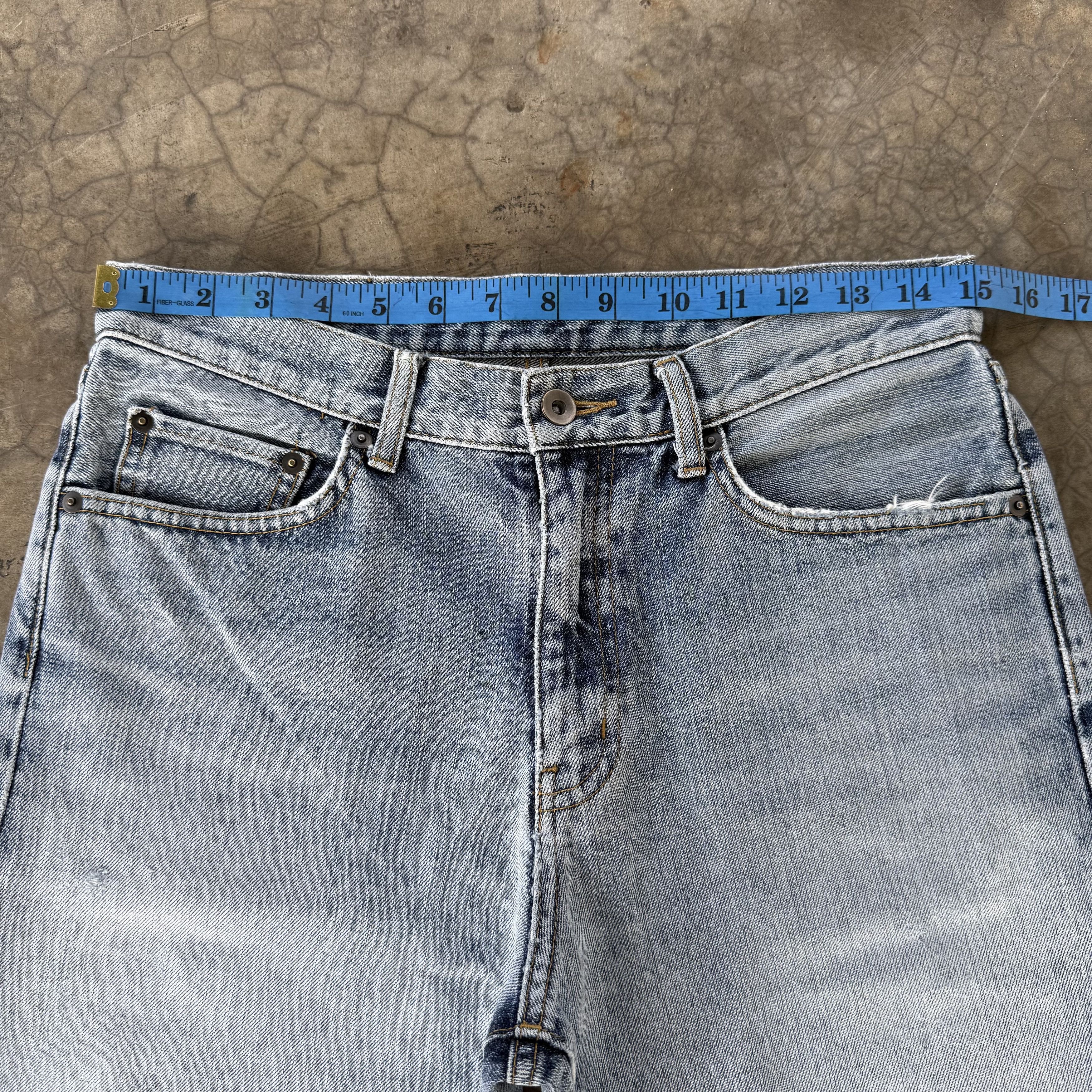 Japanese Brand W30 Vintage Japanese Brand Faded Washer Denim Jean Size US 30 / EU 46 - 6 Thumbnail