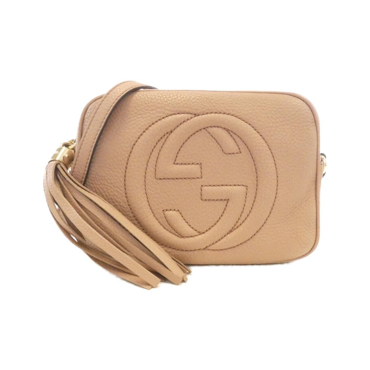 Gucci Gucci Gucci Soho Leather Shoulder Bag Leather Shoulder Bag 308364A7M0G DUTY FREE for USA Size ONE SIZE - 1 Thumbnail