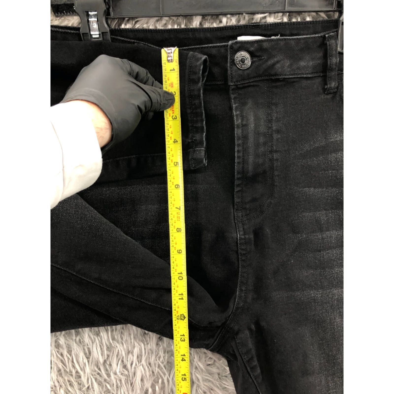 Forever 21 Forever 21 Skinny Jeans Womens 14 Dark Wash Black SMALL FLAW Jeans Size 36" / US 14 / IT 50 - 4 Thumbnail