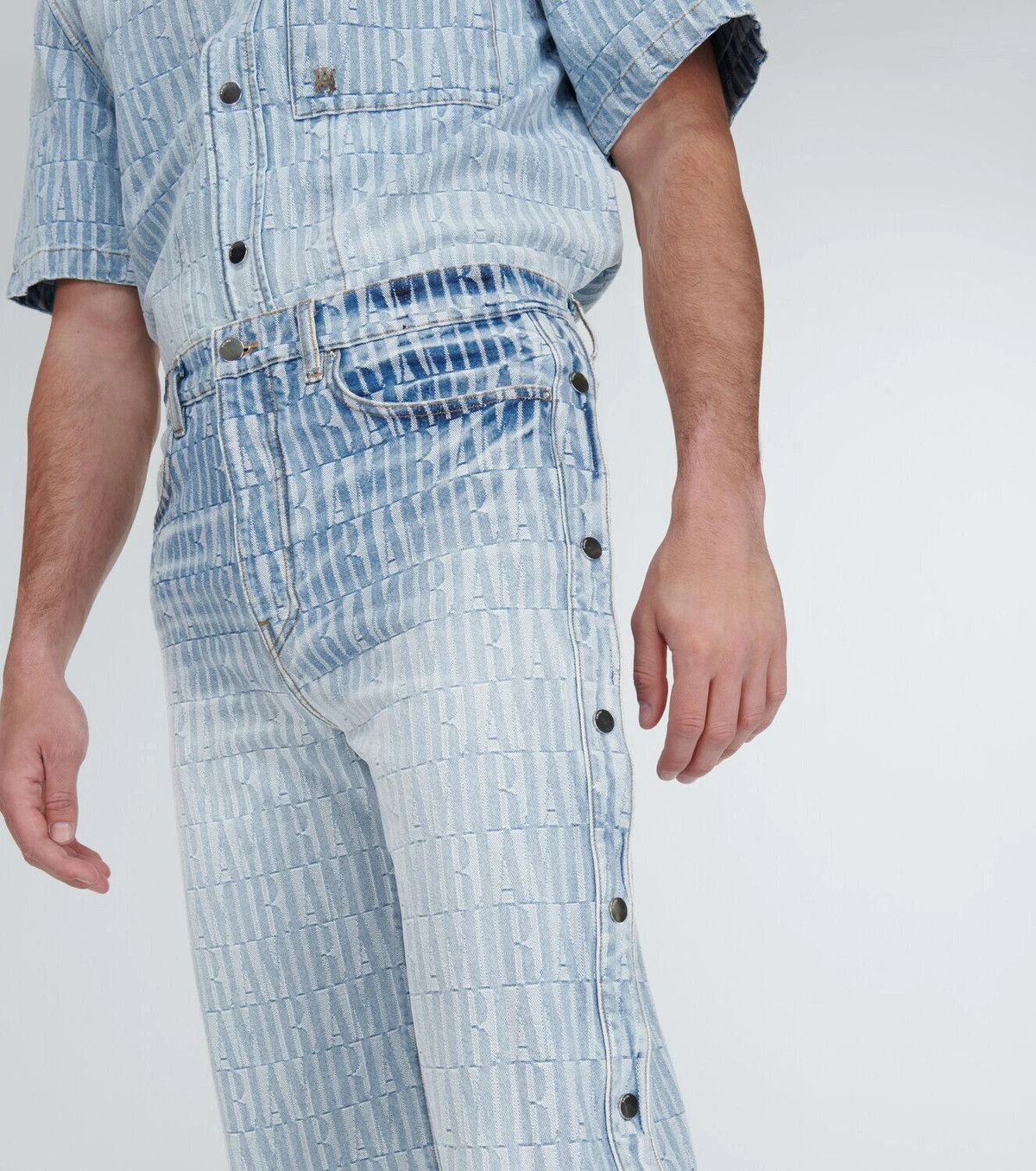 Amiri o1y0525 Denim Pant in Blue Size US 32 / EU 48 - 3 Thumbnail