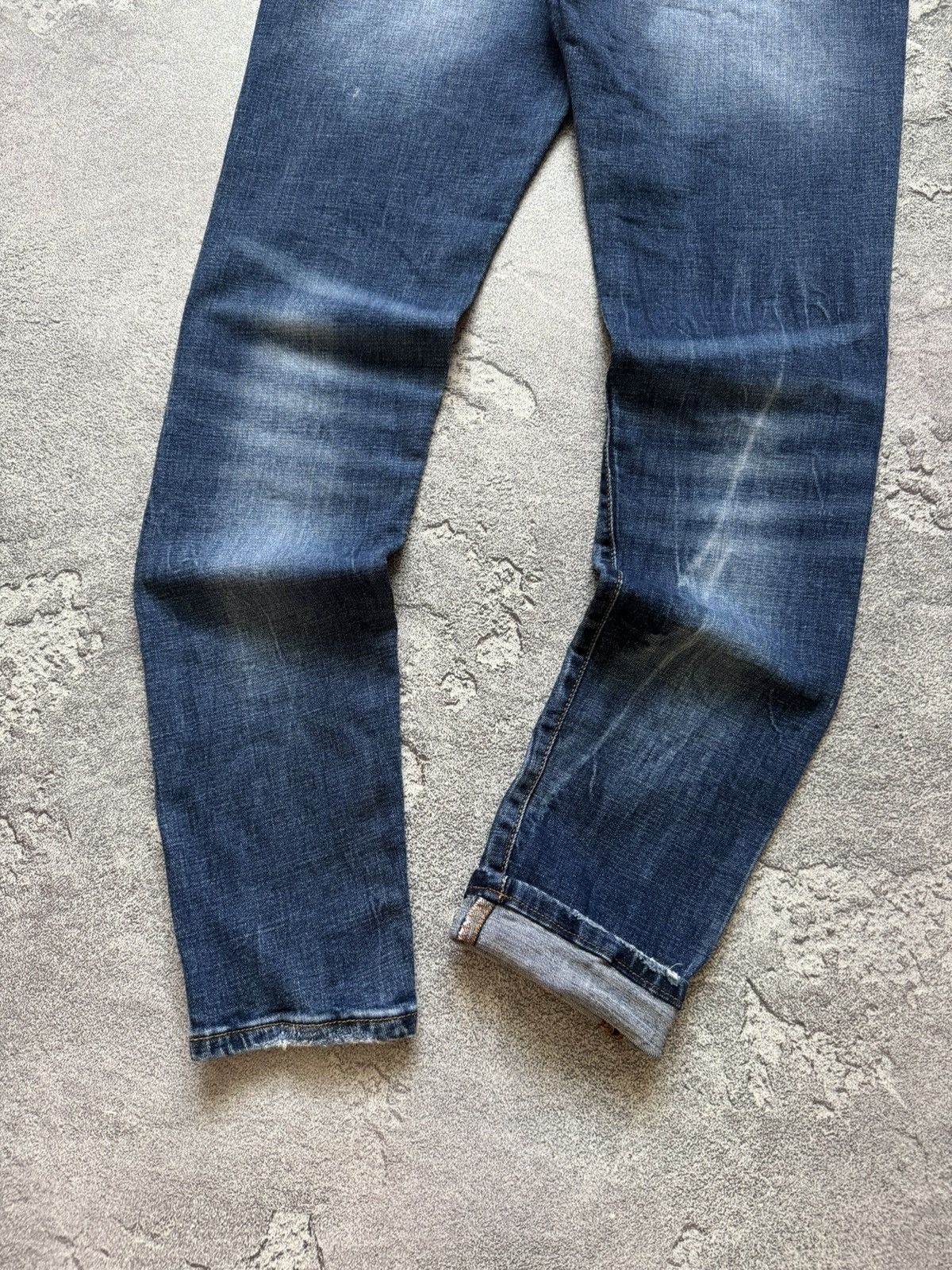 Dsquared2 Dsquared2 48 distressed denim pant trouser Jean chino Size US 32 / EU 48 - 8 Thumbnail