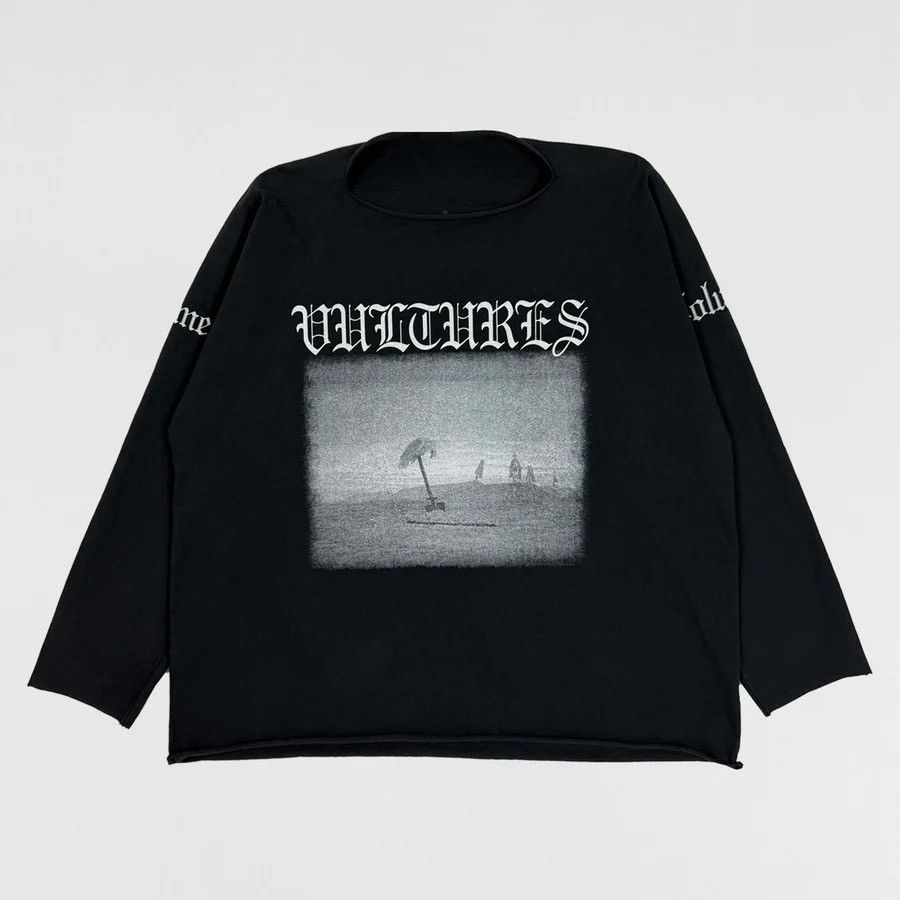 YEEZY Gosha Vultures long t shirts サイズ1 Kanye West YZY Yeezy Gosha Vultures Long Sleeve Shirt Volume