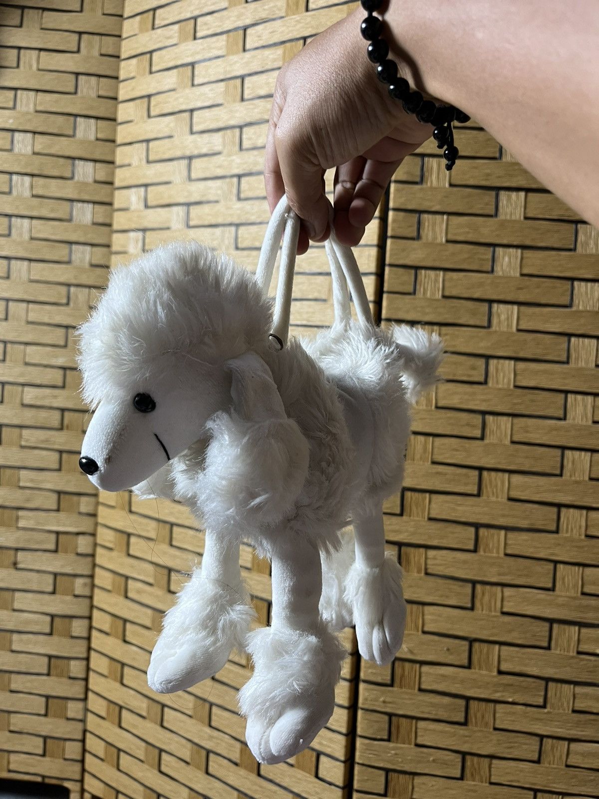 Designer × Japanese Brand Puppy Faux Fur Handbag Size ONE SIZE - 7 Thumbnail