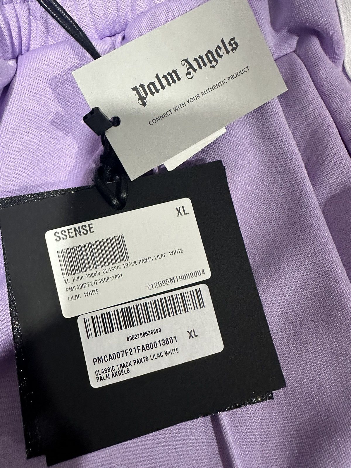 Palm Angels PALM ANGELS TRACK PANT LILAC Size US 36 / EU 52 - 6 Thumbnail