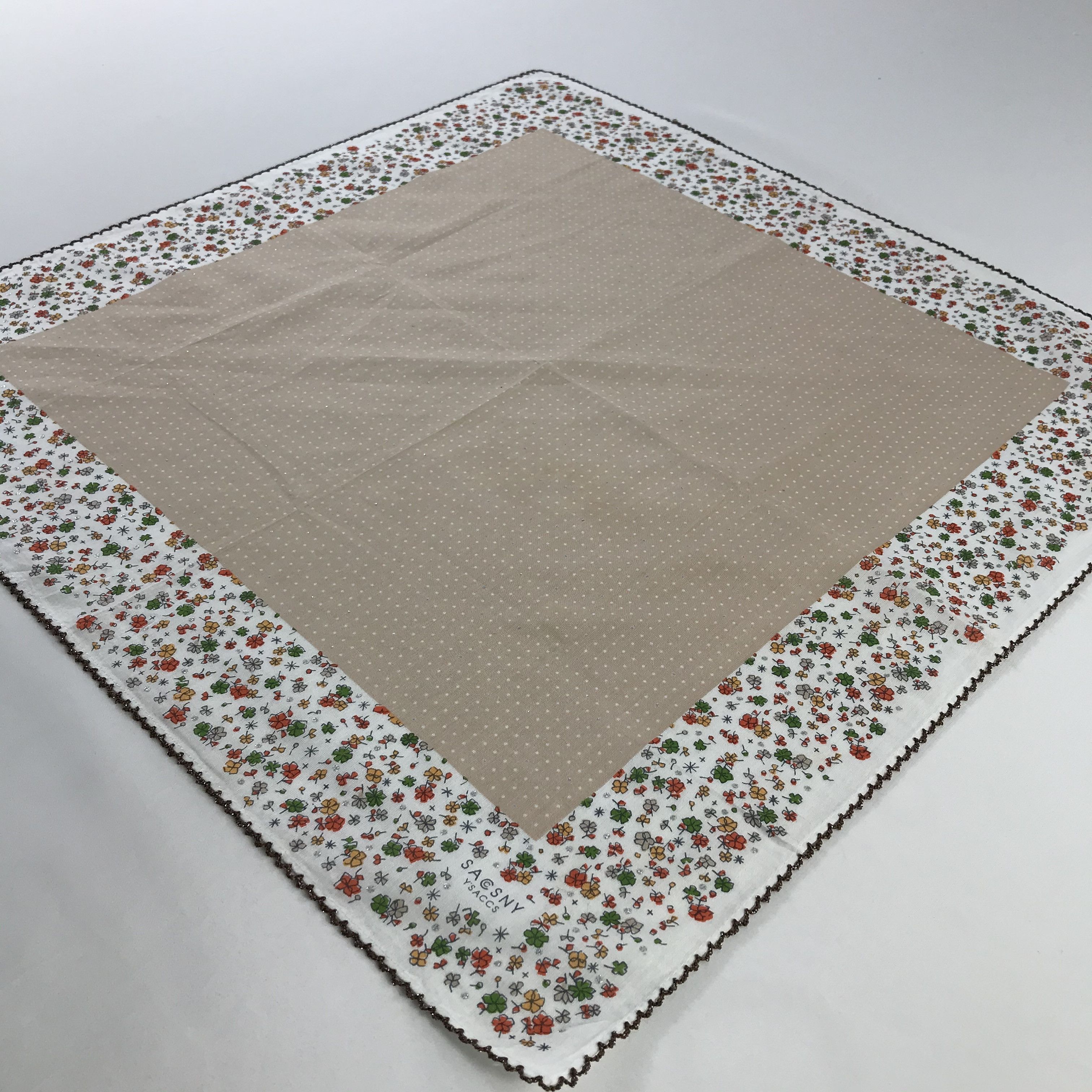 Vintage × Yohji Yamamoto Y'Saccs Bandana / Handkerchief / Neckerchief - S815 Size ONE SIZE - 2 Thumbnail