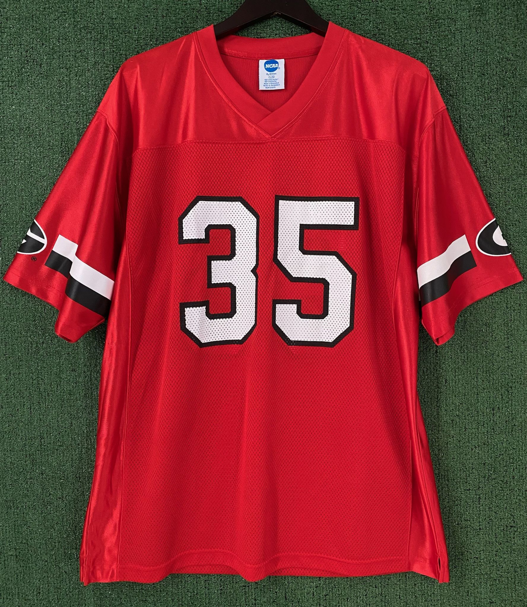 Other Y2K University Georgia Bulldogs #35 Football Jersey Large Size US L / EU 52-54 / 3 - 1 Thumbnail