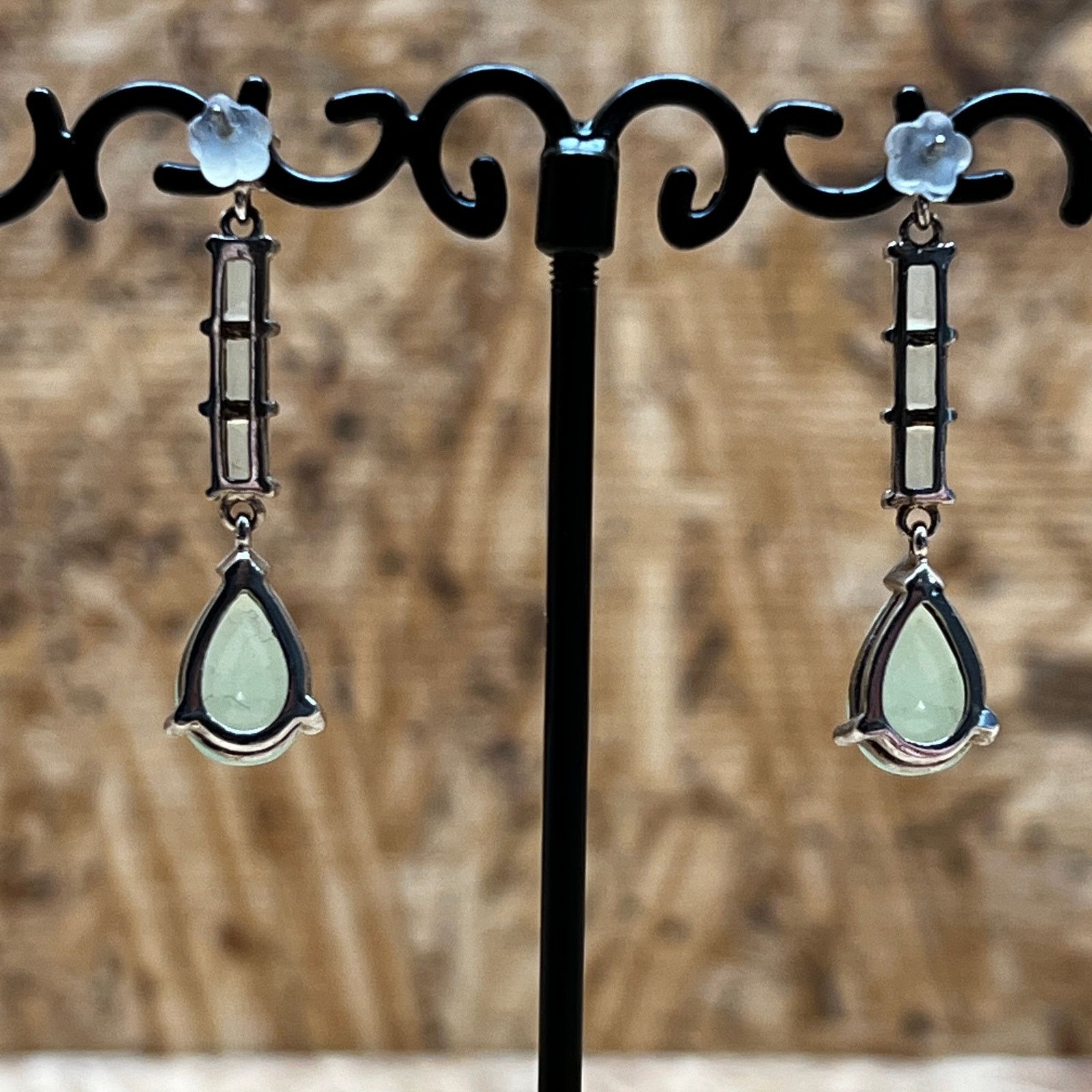 Other Bomb Party Inevitable Lab Created Opal Stud Dangle Earrings Size ONE SIZE - 2 Thumbnail