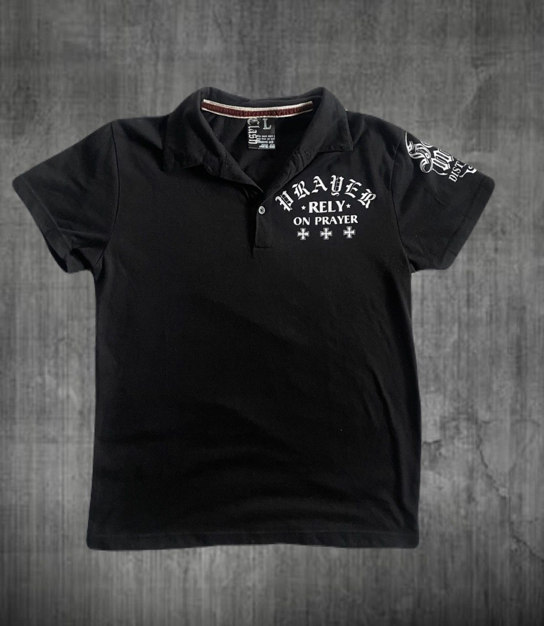 If Six Was Nine 2000s Japanese archive Vkei Skull Heart Polo