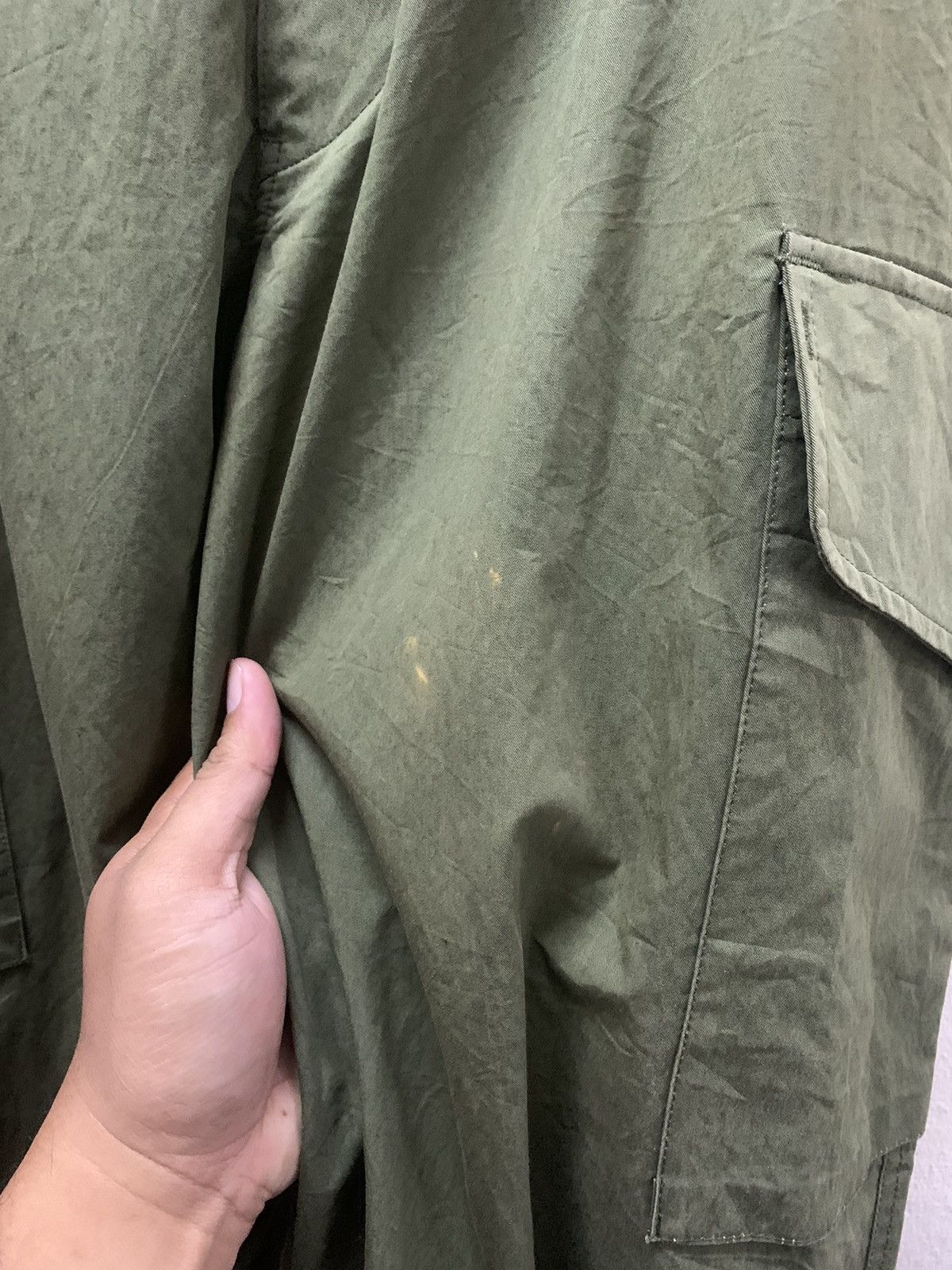 Japanese Brand × Woolrich Woolen Mills Cargo Pants Cotton Nylon Like Military Pants Size US 35 - 16 Thumbnail