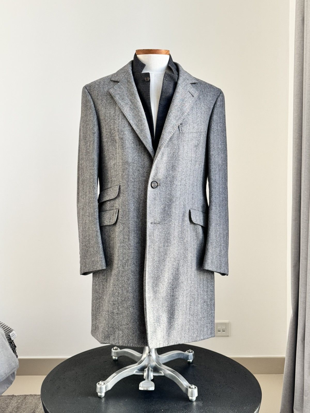 Brunello Cucinelli DEAL! VINTAGE Brunello Cucinelli Heavy Coat Size US L / EU 52-54 / 3 - 2 Thumbnail