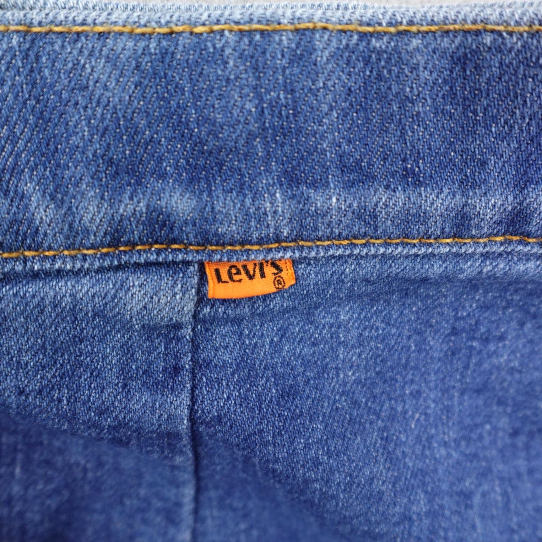 Levi's VINTAGE Levi's Jeans Women 32x32 Blue Denim Orange Tab High Rise Wide-Leg Baggy 80s USA Womens Size 24" / US 00 / IT 34 - 7 Thumbnail