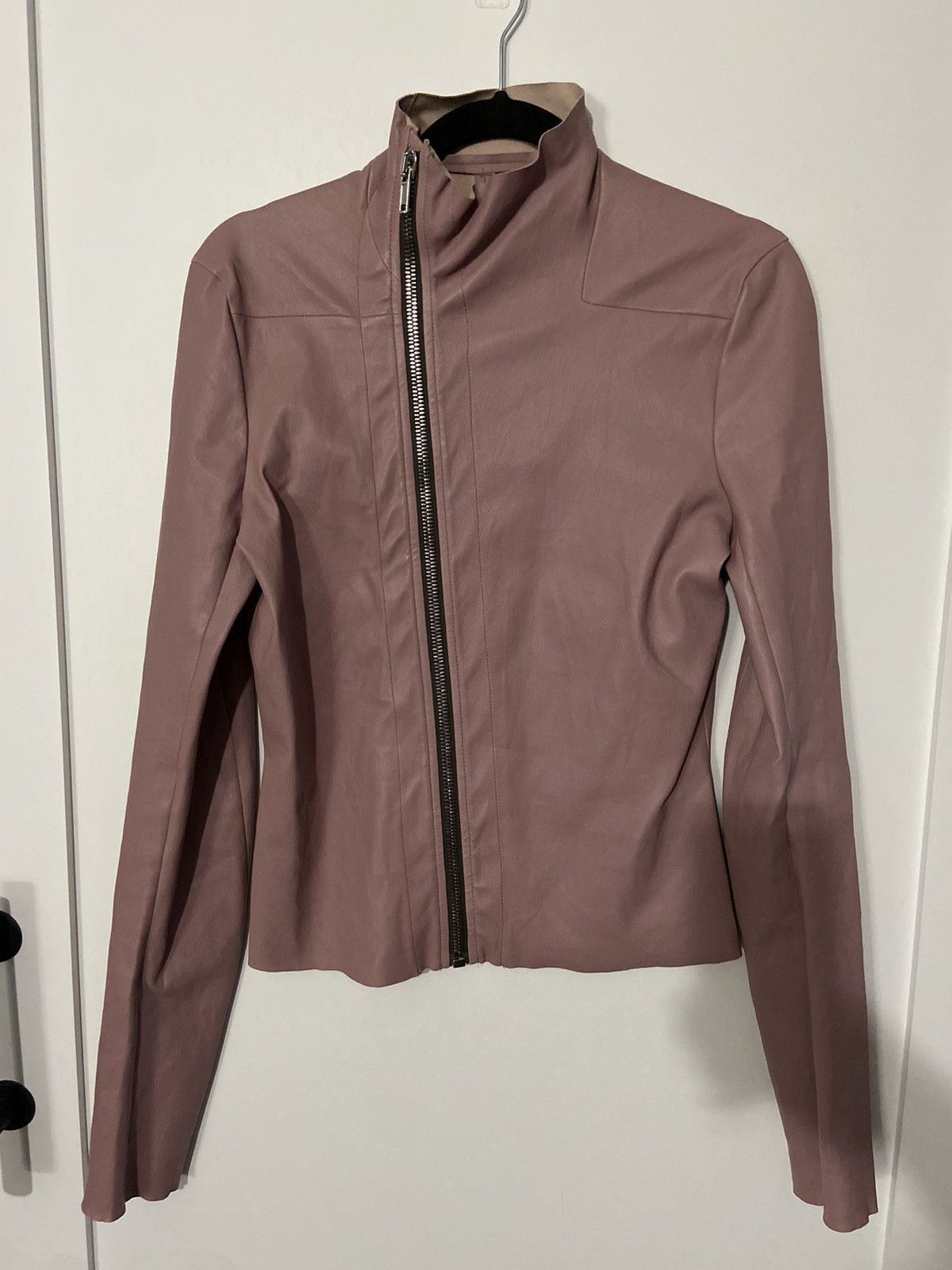 Rick Owens Rick Owens Lamb Leather Biker Jacket Size L / US 10 / IT 46 - 3 Thumbnail
