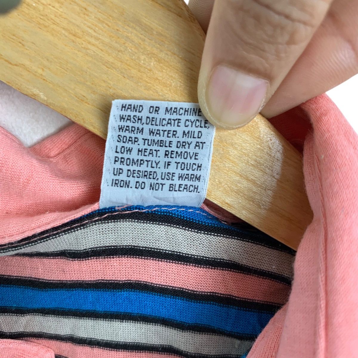 Vintage Vintage 90’ MERCERIZED Made In Japan Striped Polo Tee Shirt Size US L / EU 52-54 / 3 - 5 Thumbnail