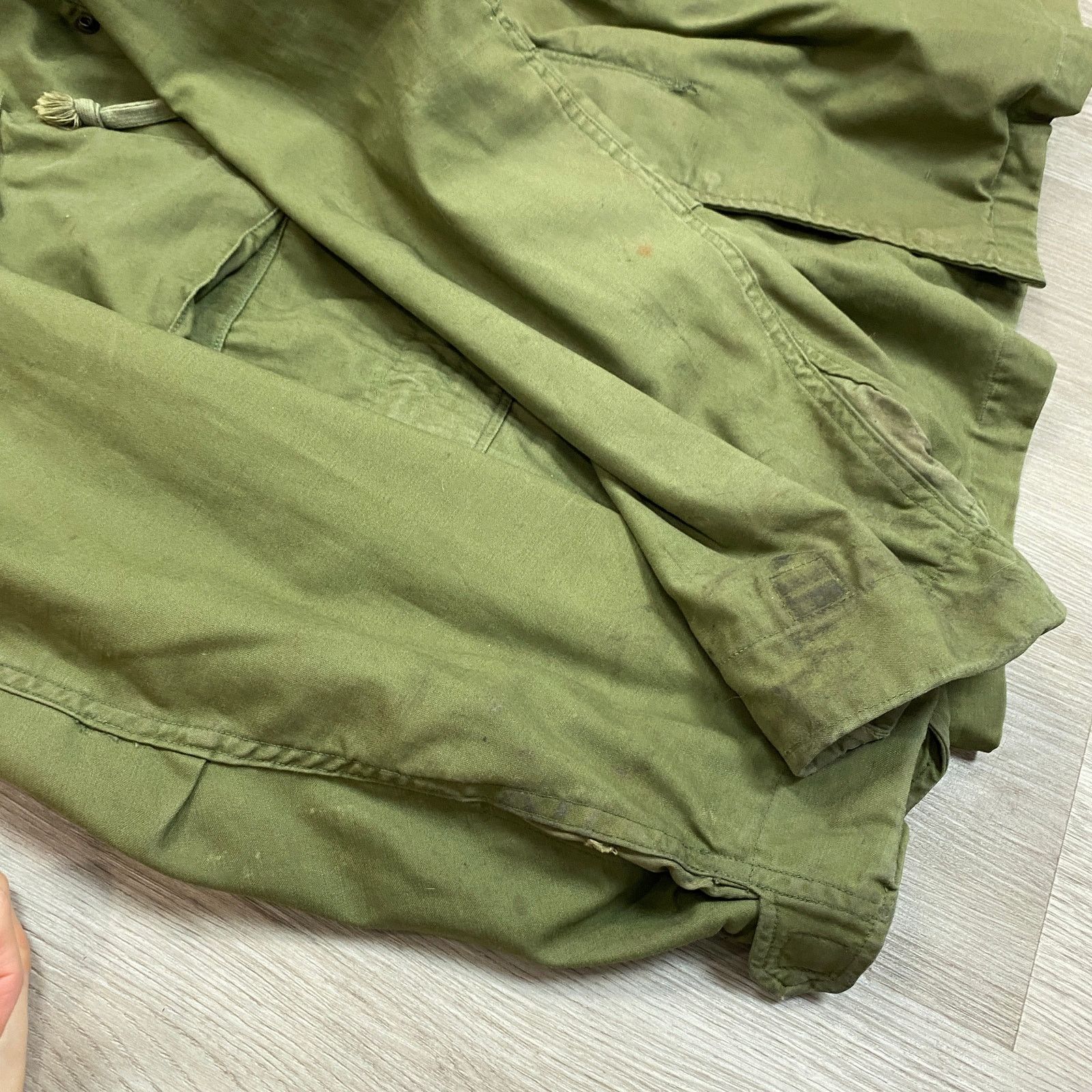 Vintage VTG OG 107 M 65 Field Sateen Hooded Military Jacket Medium Size US M / EU 48-50 / 2 - 13 Thumbnail