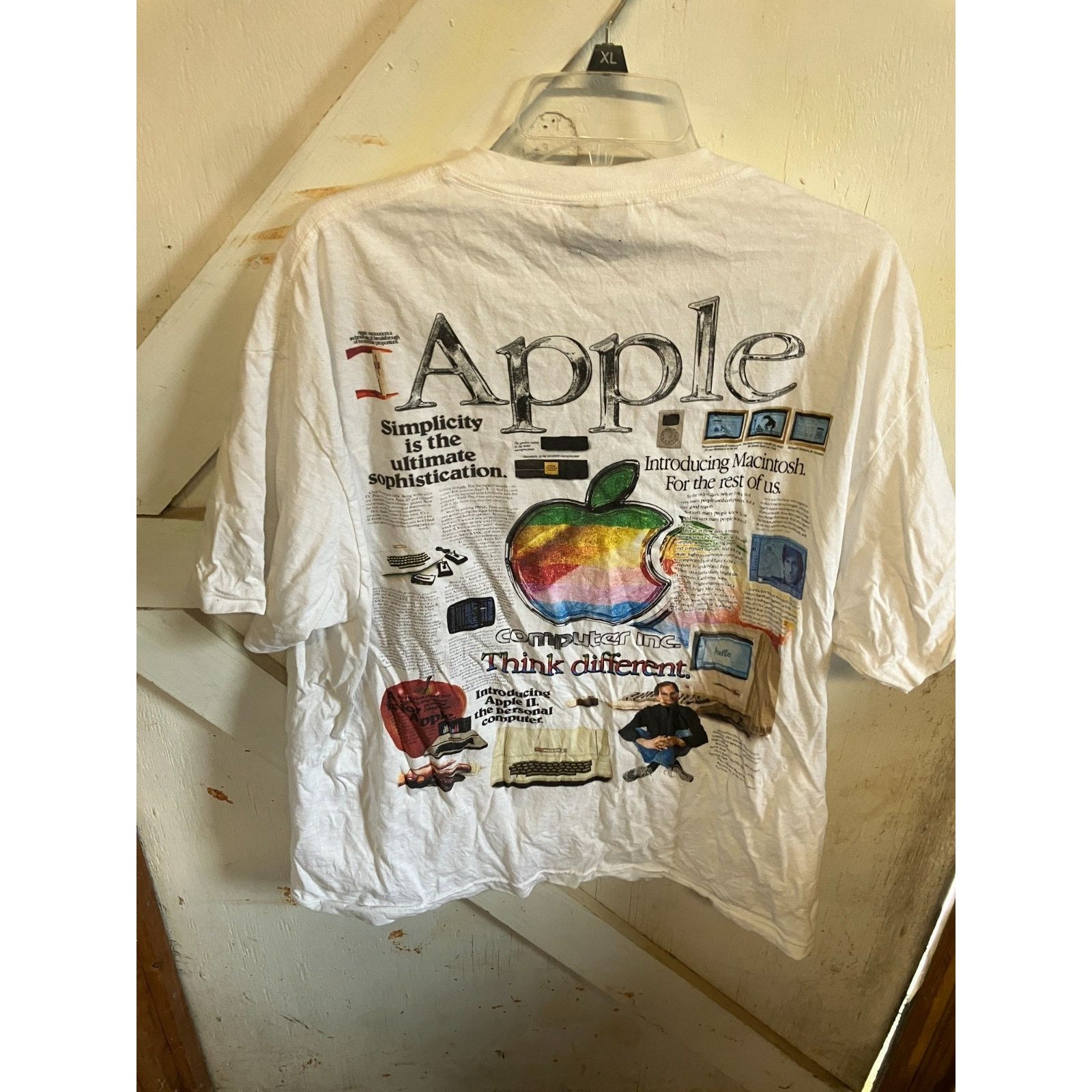 Apple DBruze Apple Mac Steve Jobs T-Shirt Size XL Vintage Bootleg Size US XL / EU 56 / 4 - 3 Thumbnail