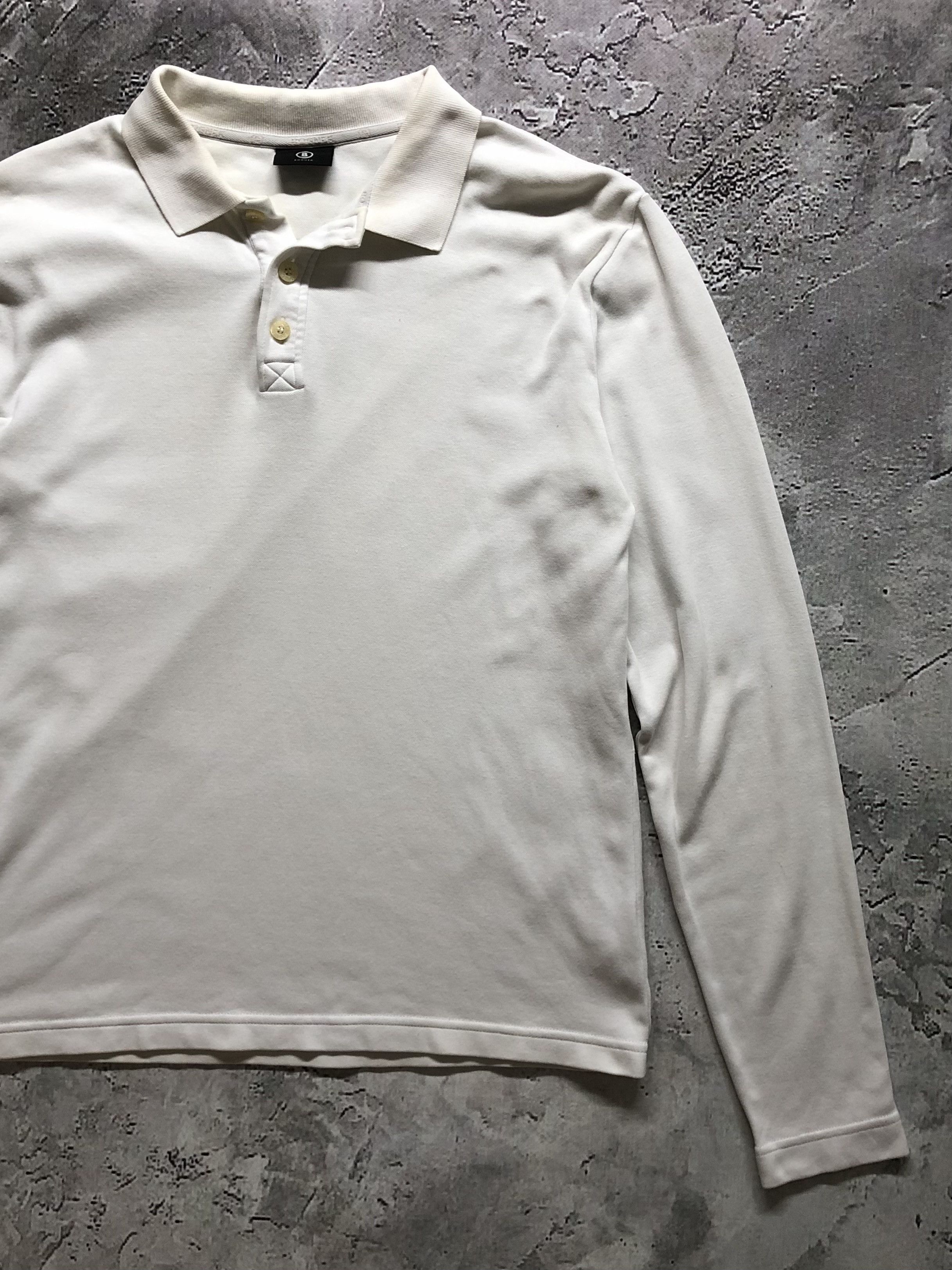 Bogner Bogner Vintage Pullover Polo Shirt Button Up Long Sleeve Size US L / EU 52-54 / 3 - 3 Thumbnail