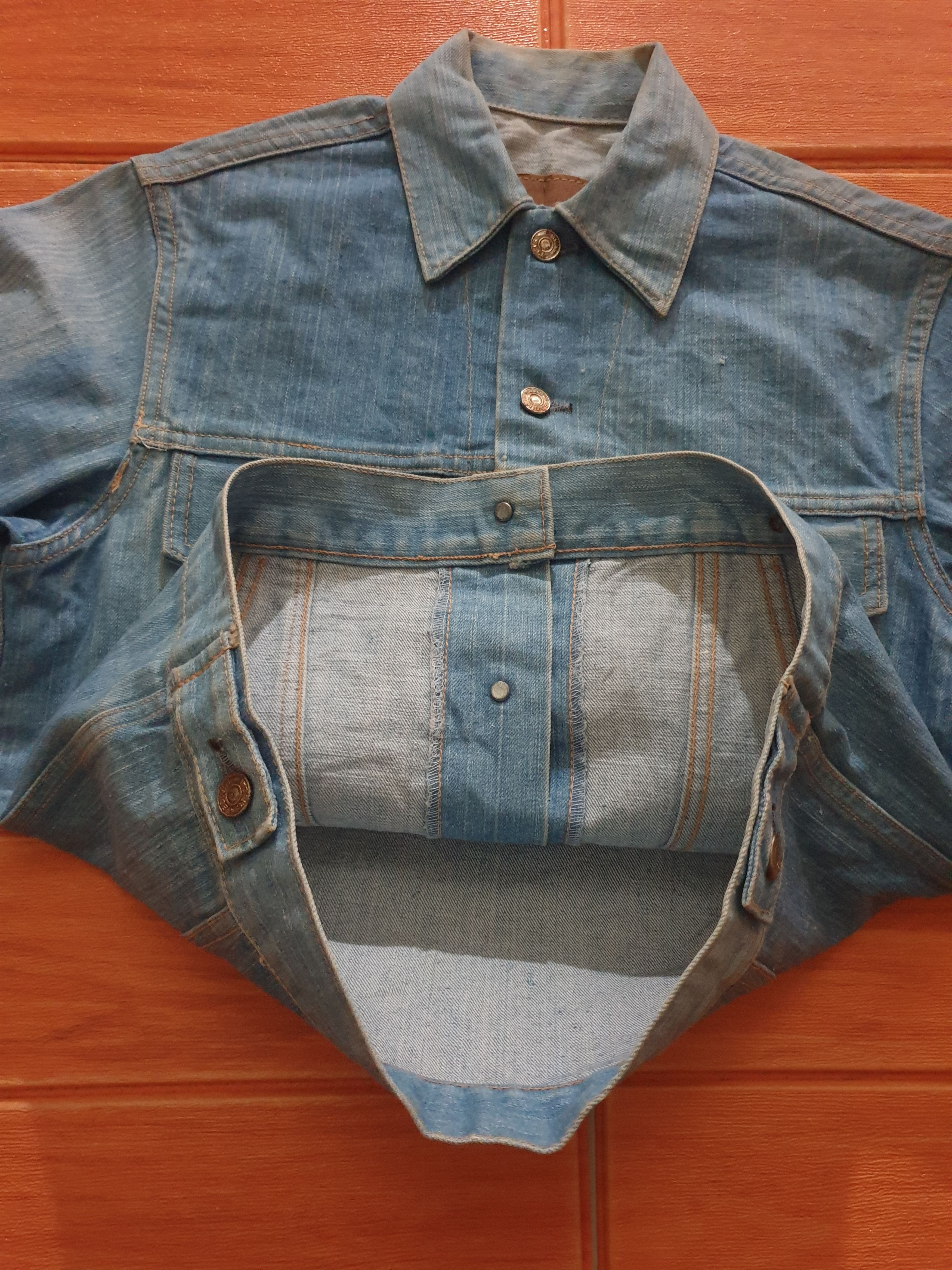 Japanese Brand 💥Vintage Edwin made in USA Stonewash jacket Size US M / EU 48-50 / 2 - 3 Thumbnail