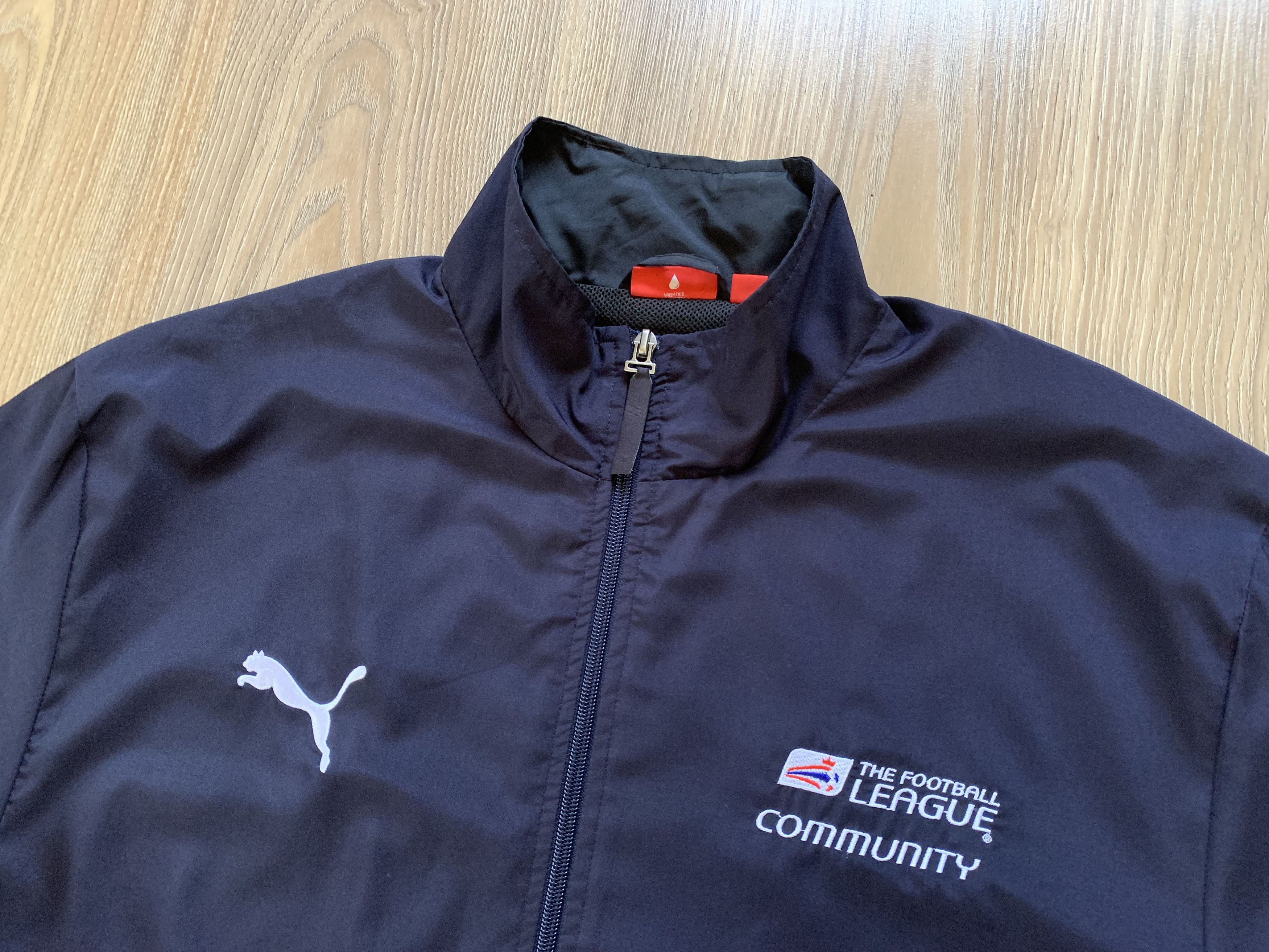 Puma × Vintage Vintage Puma The Football League Community Track Jacket Size US L / EU 52-54 / 3 - 4 Thumbnail