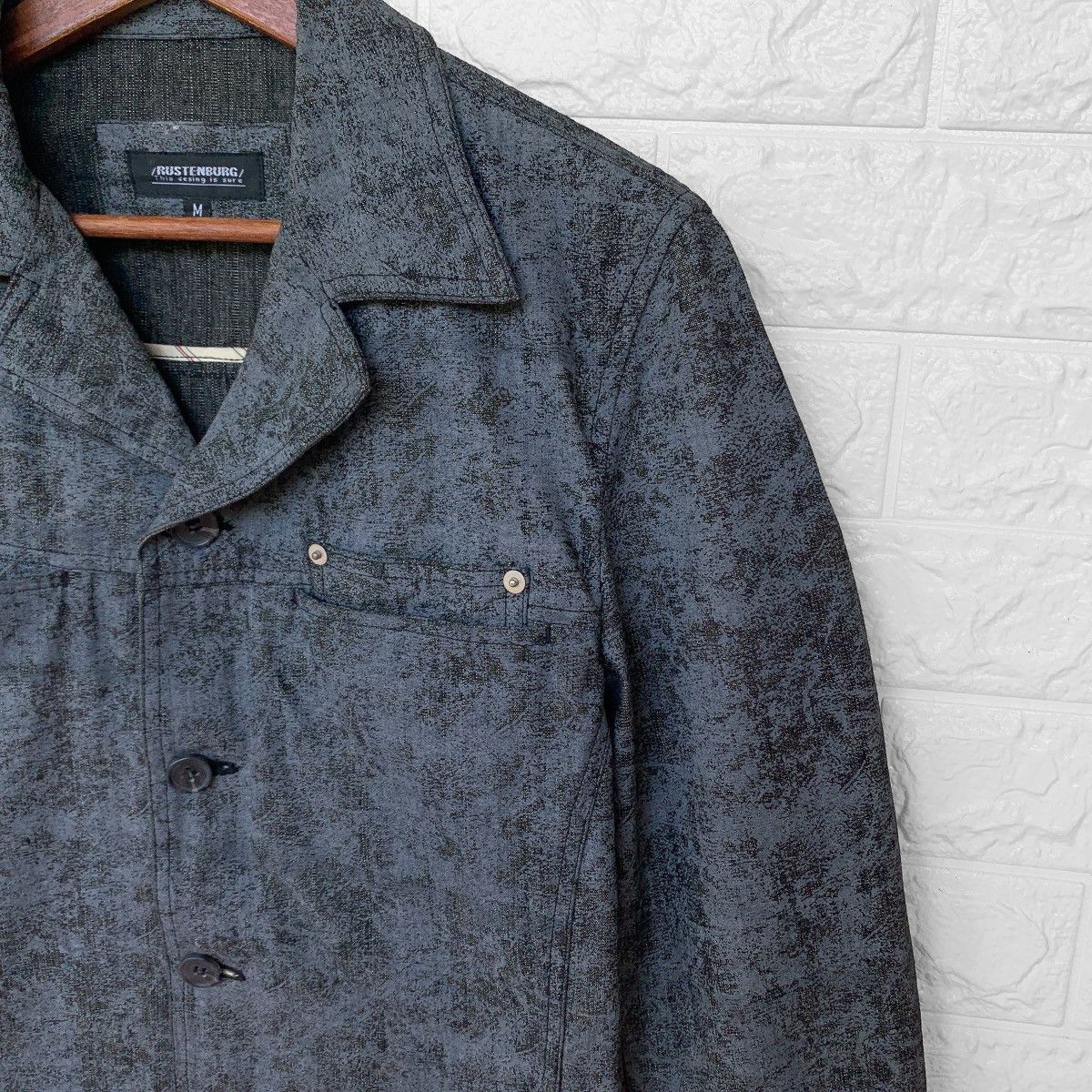 Japanese Brand Nice Design Rustenburg Denim Jacket Size US S / EU 44-46 / 1 - 6 Thumbnail